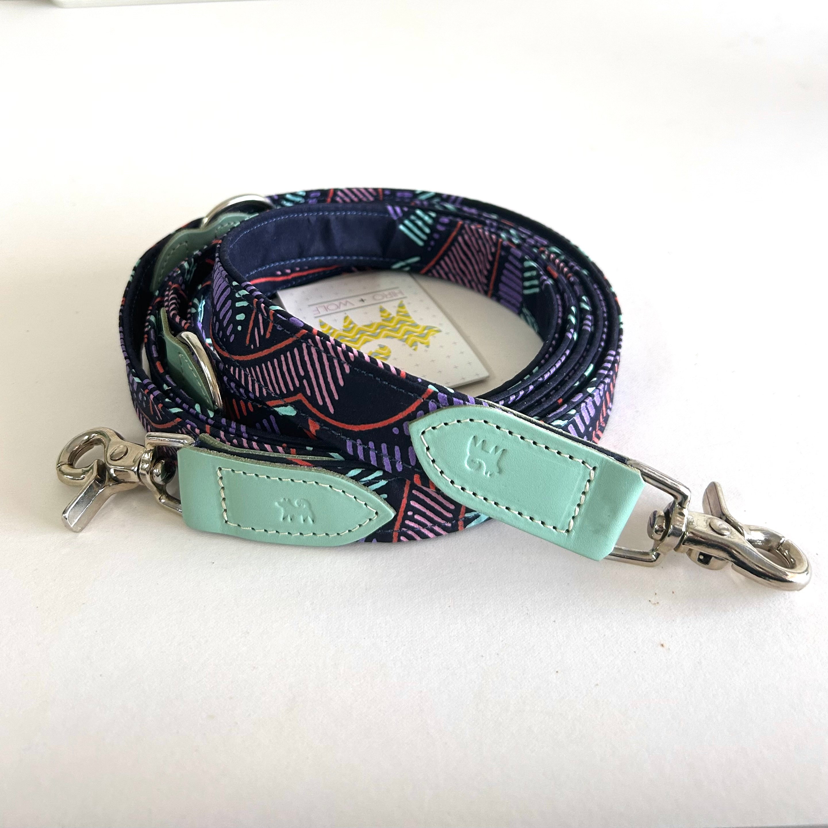 Hiro+Wolf Hands-free leash: Mudflats