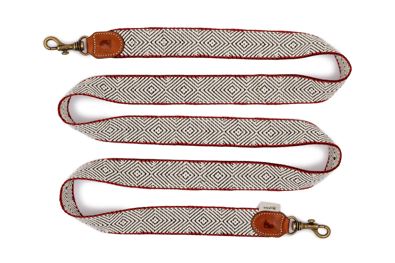 Adjustable Dog Lead: Capri Beach Day