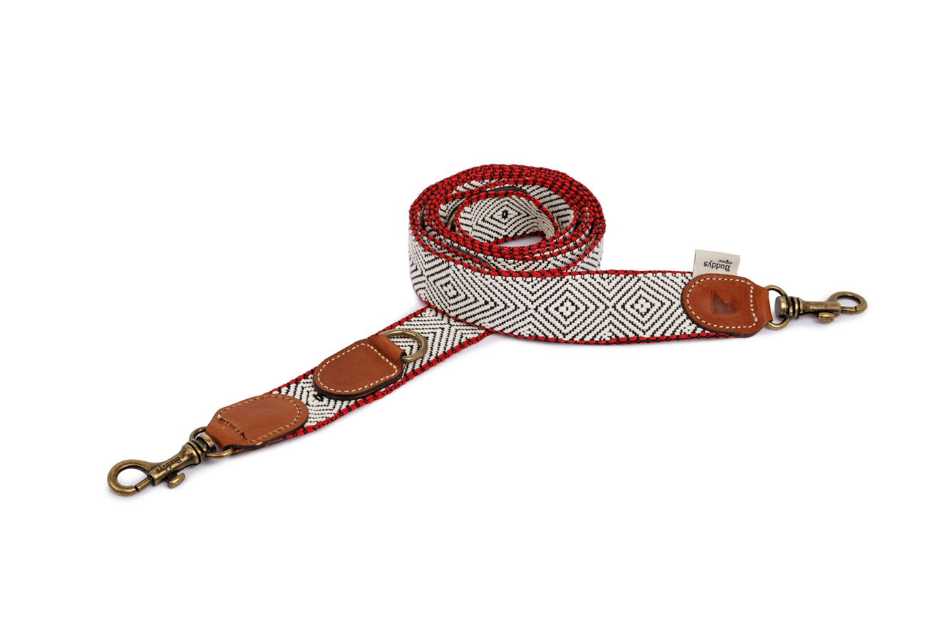 Adjustable Dog Lead: Capri Beach Day