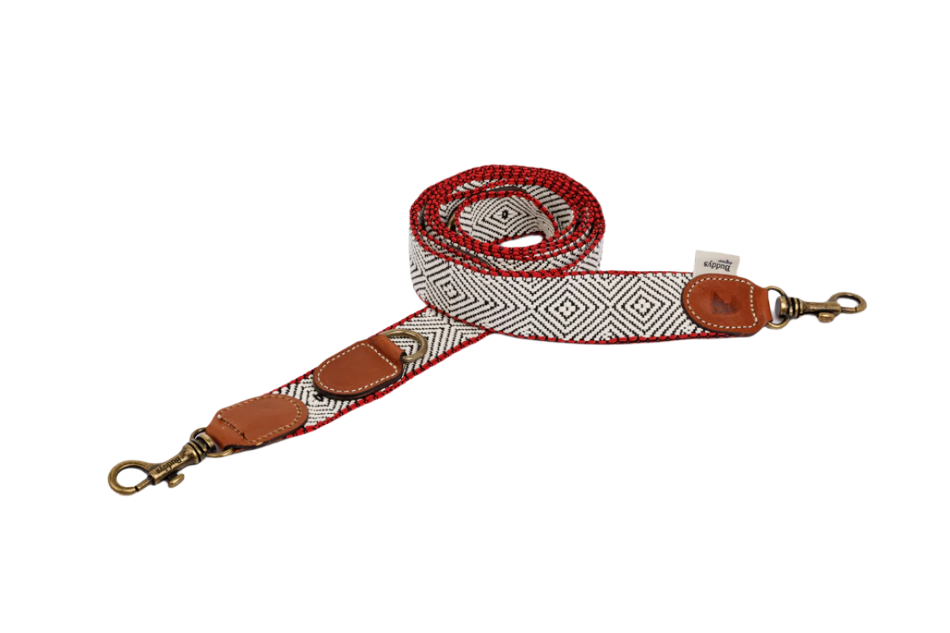 Adjustable Dog Lead: Capri Beach Day