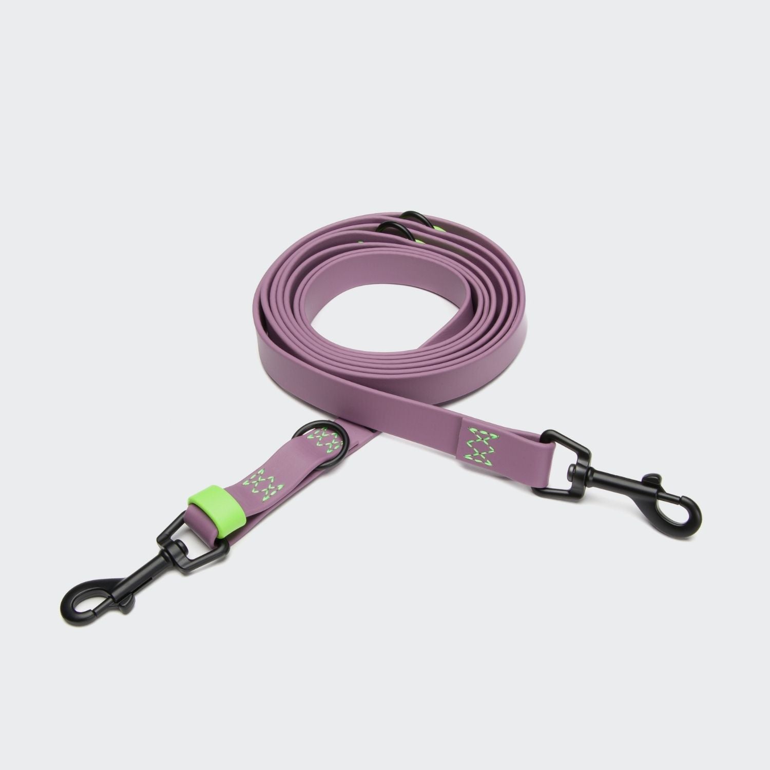 Cloud7 BioThane Ipanema Dog Leash - Waterproof & Mud-Proof | Lilac