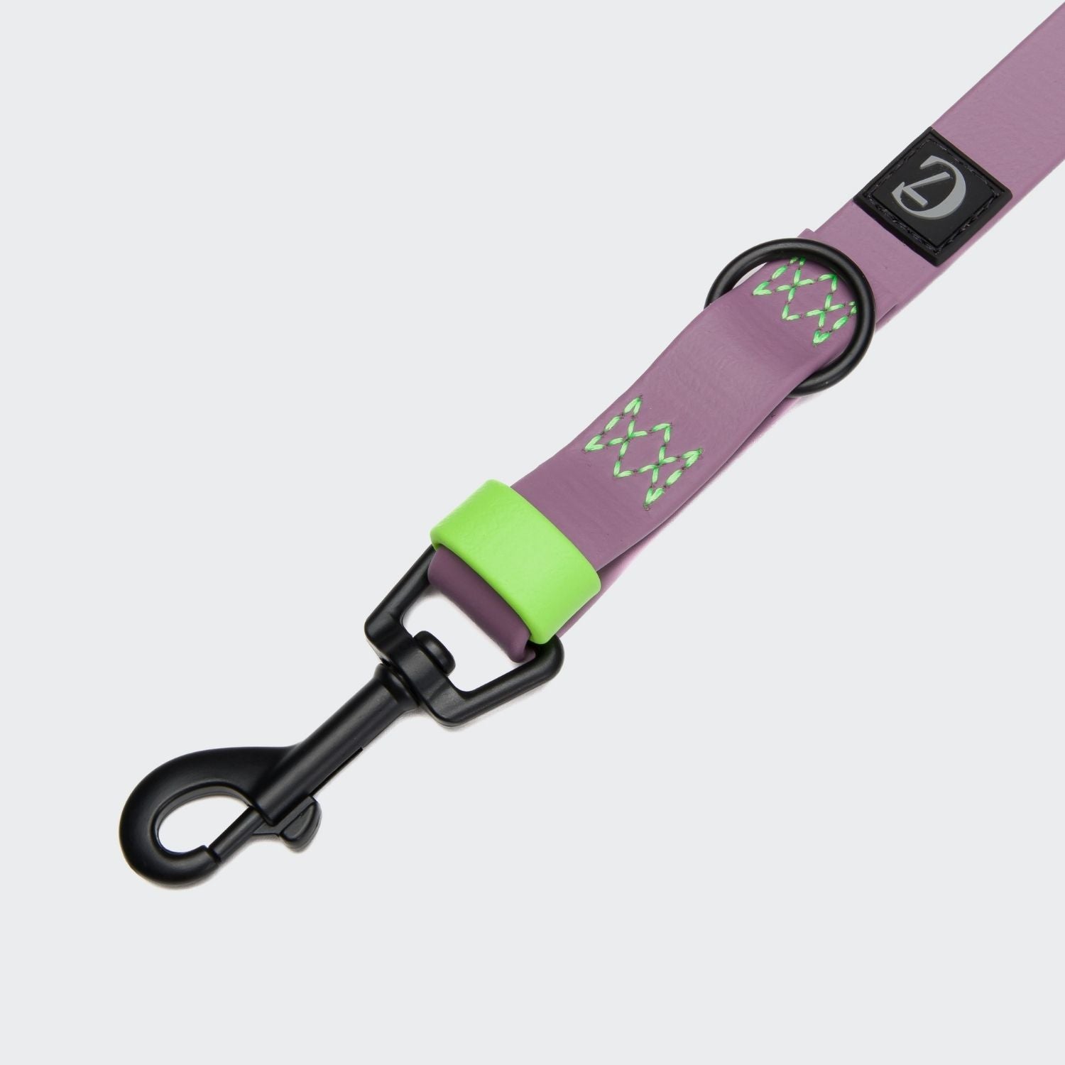 Cloud7 BioThane Ipanema Dog Leash - Waterproof & Mud-Proof | Lilac