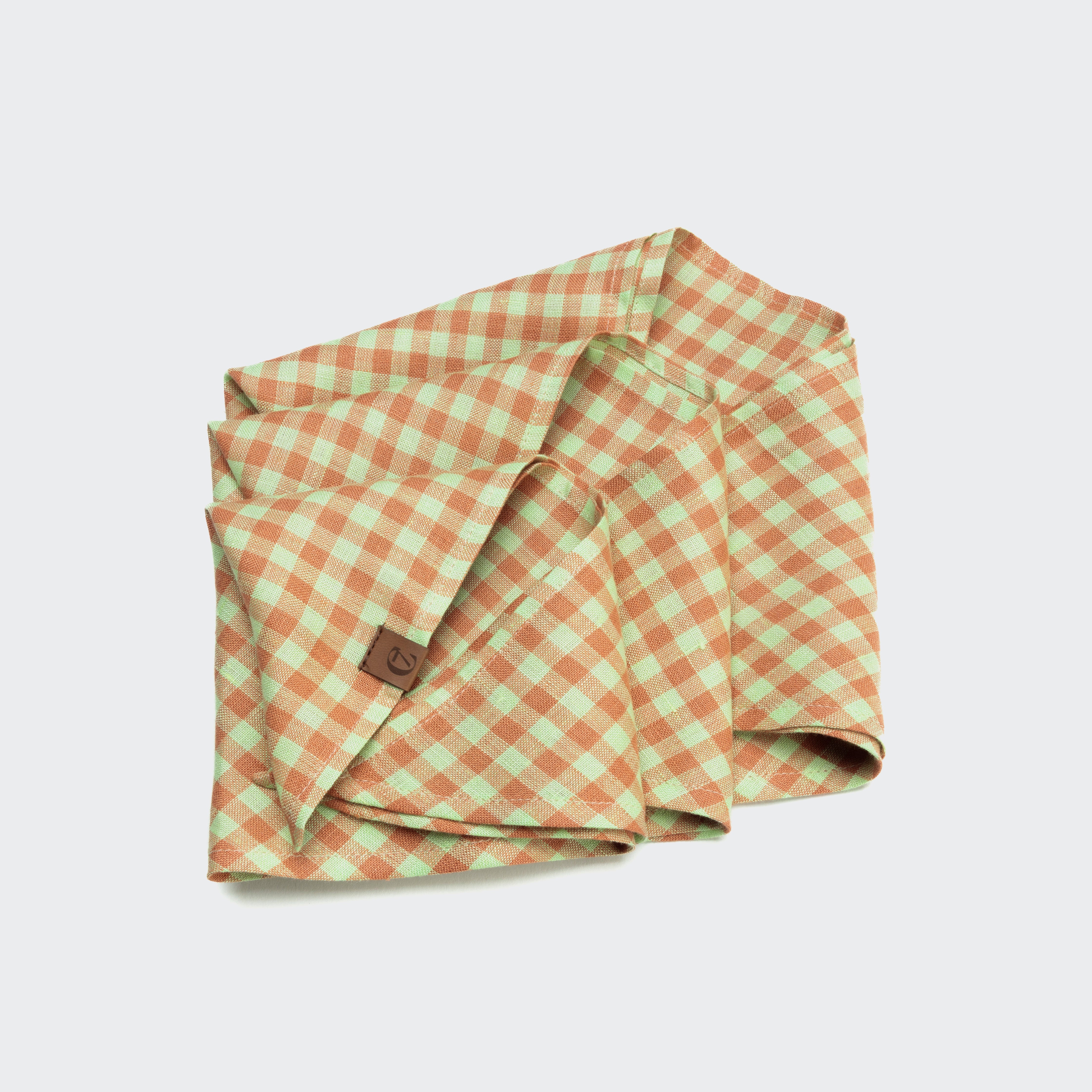 Cloud7 Dog Bandana Check Orange