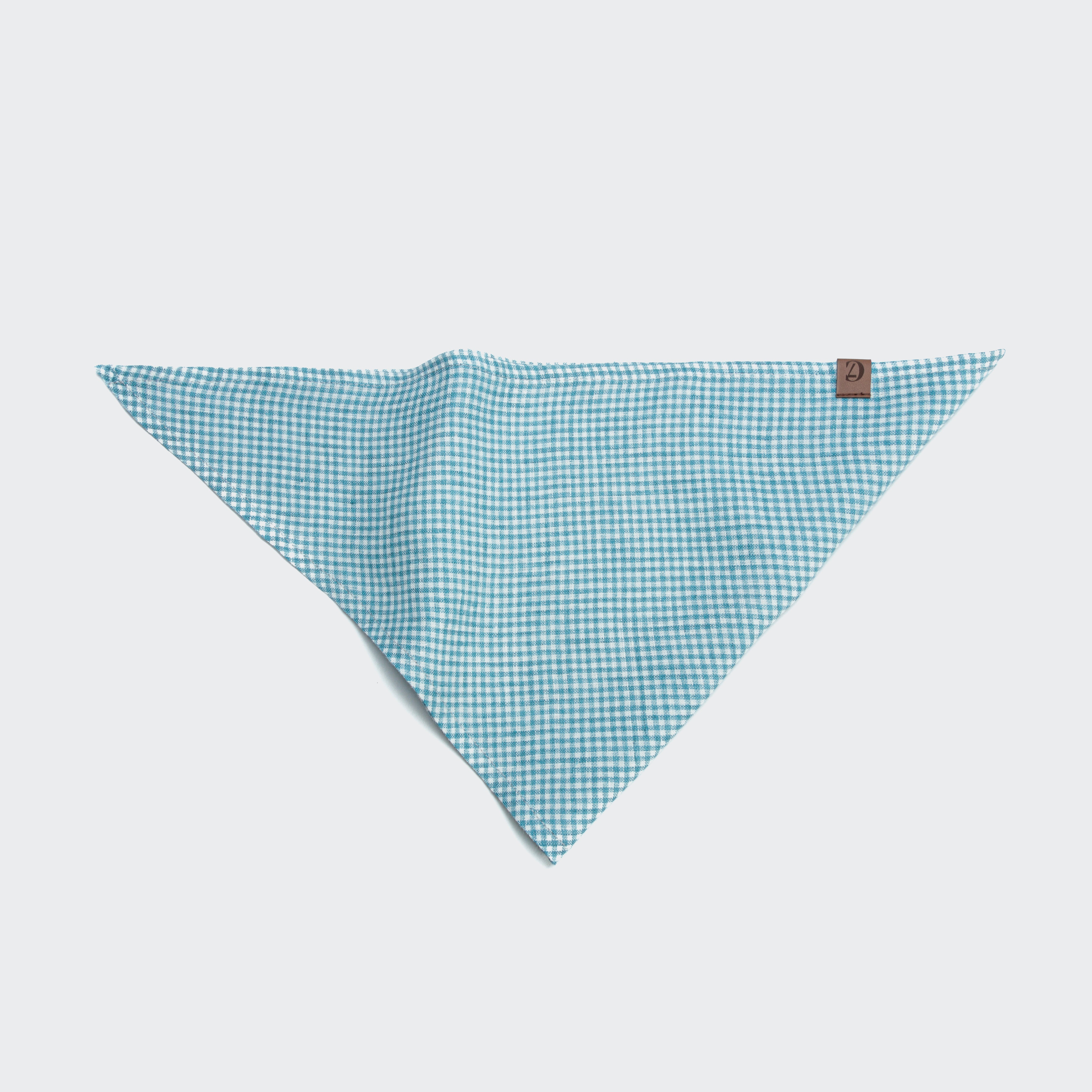 Cloud7 Dog Bandana Mini Check Blue