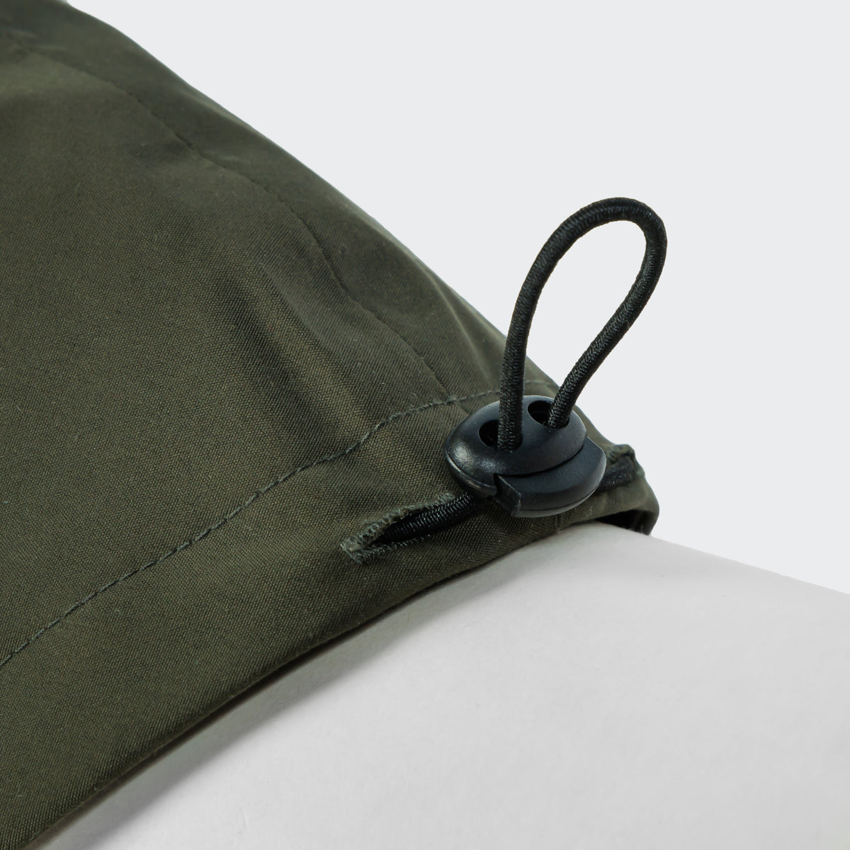 Minimalist dark olive dog rain jacket from the Cloud7 Dublin 2.0 eco-friendly pet outerwear collection.