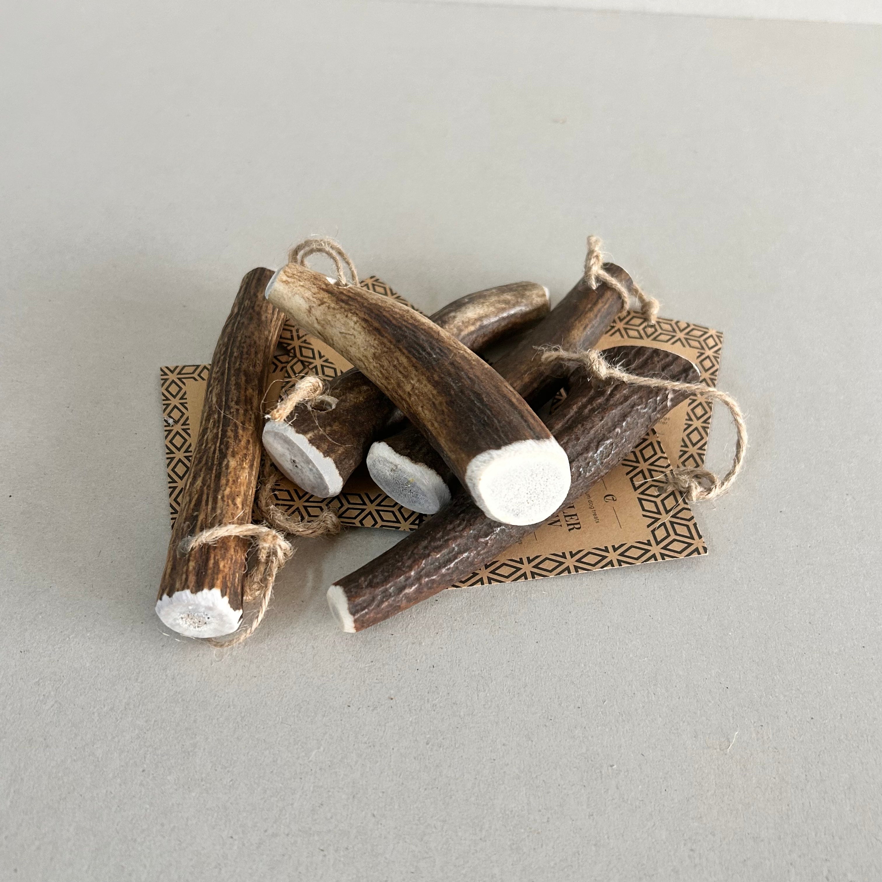 Cloud7: Natural Deer Antler Chew Stick Dog Treats, Whole