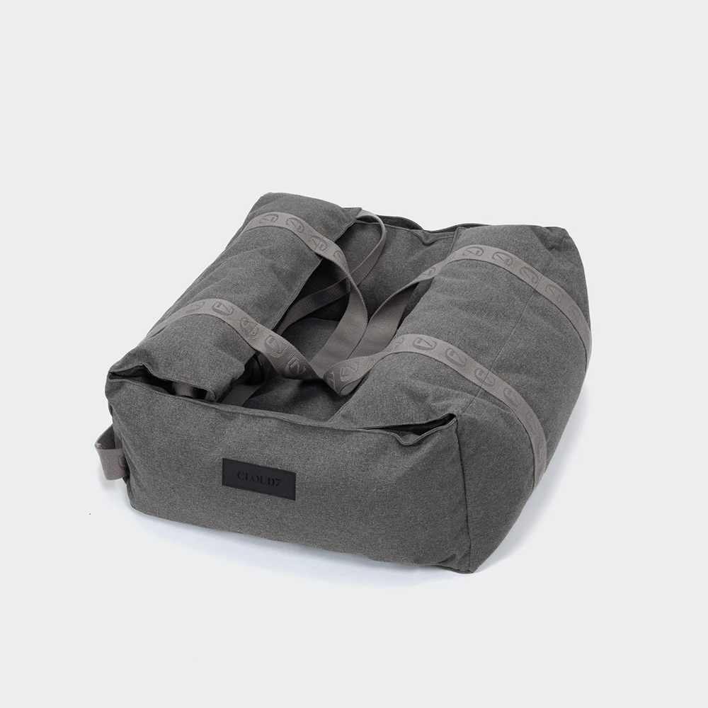 Cloud7: Portable Dog Car Seat Getaway Light Graphite