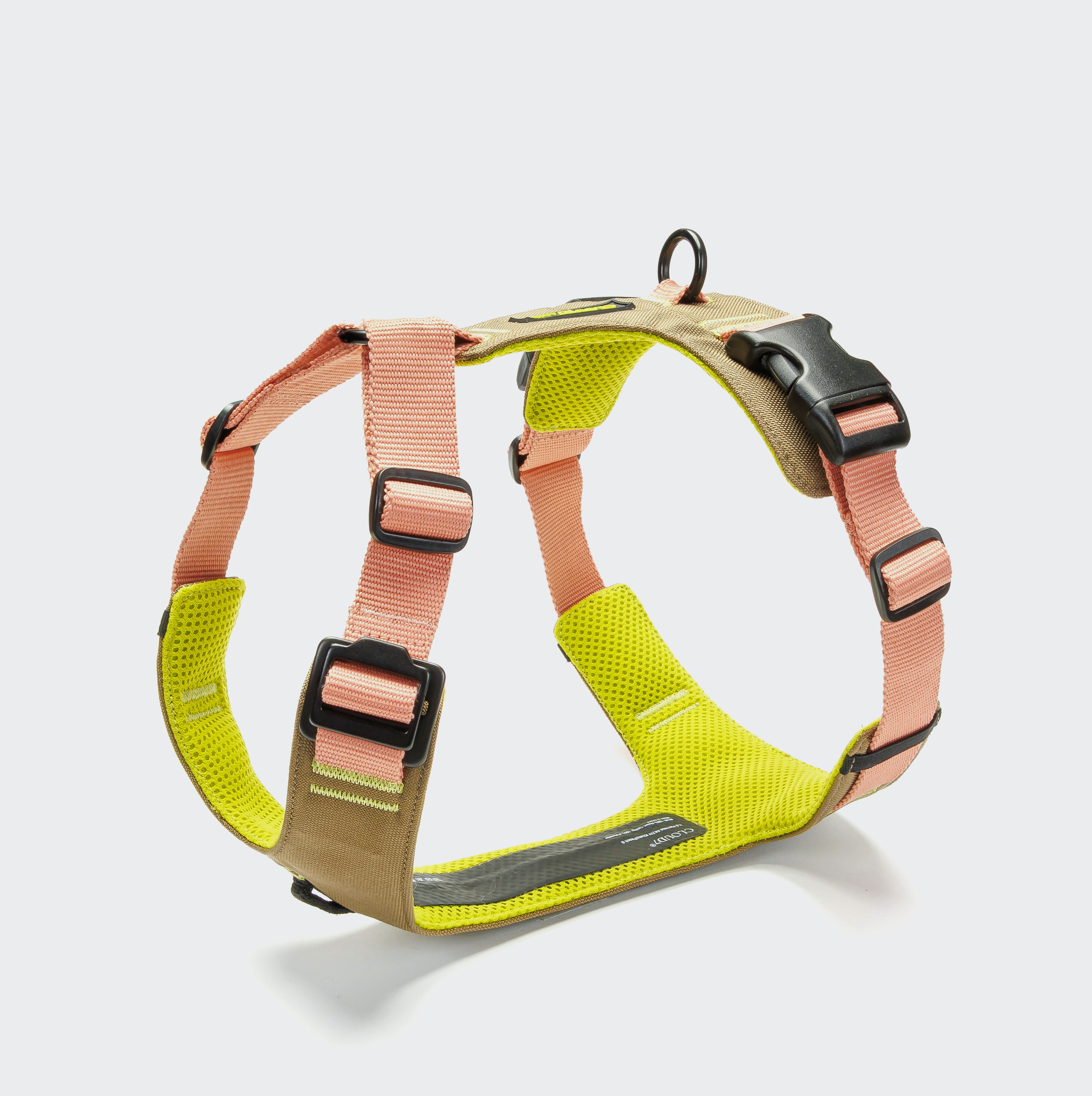 Cloud7: Y-2 AKTIV Dog Harness, Cordura Peach
