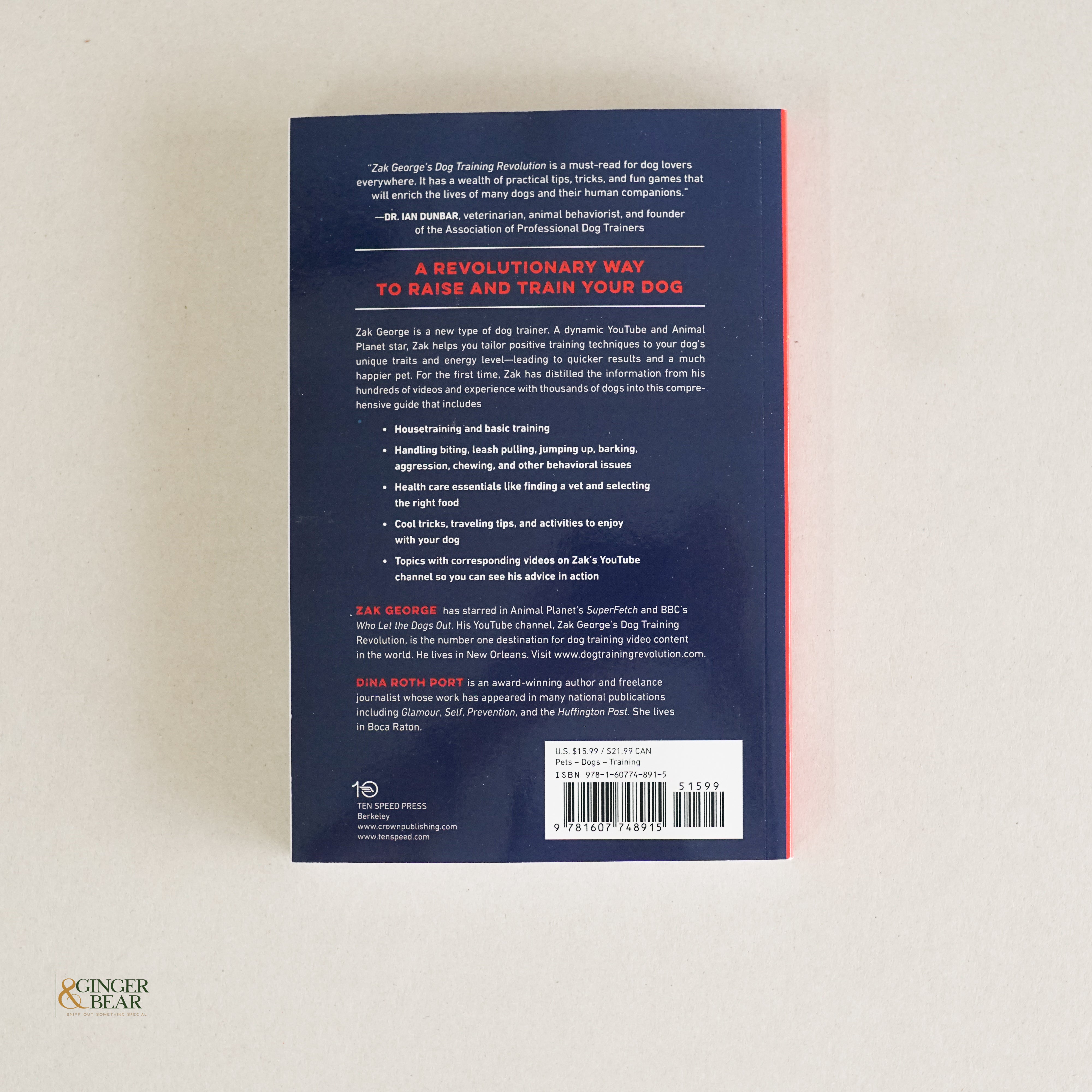 Book: Zak George’s Dog Training Revolution — The Complete Guide to Raising the Perfect Pet with Love (Paperback, 2016)