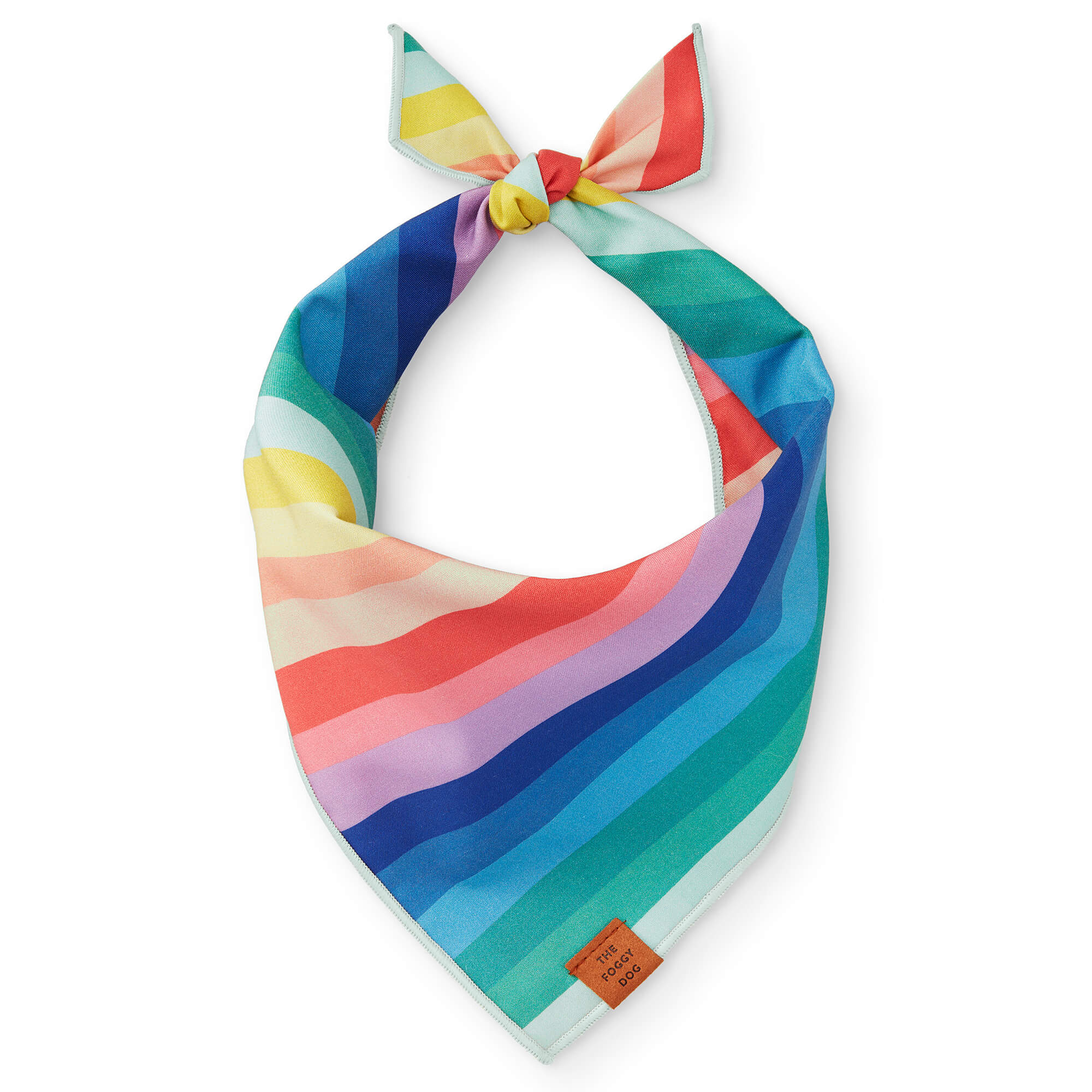 Dog and Cat Bandana: Over the Rainbow