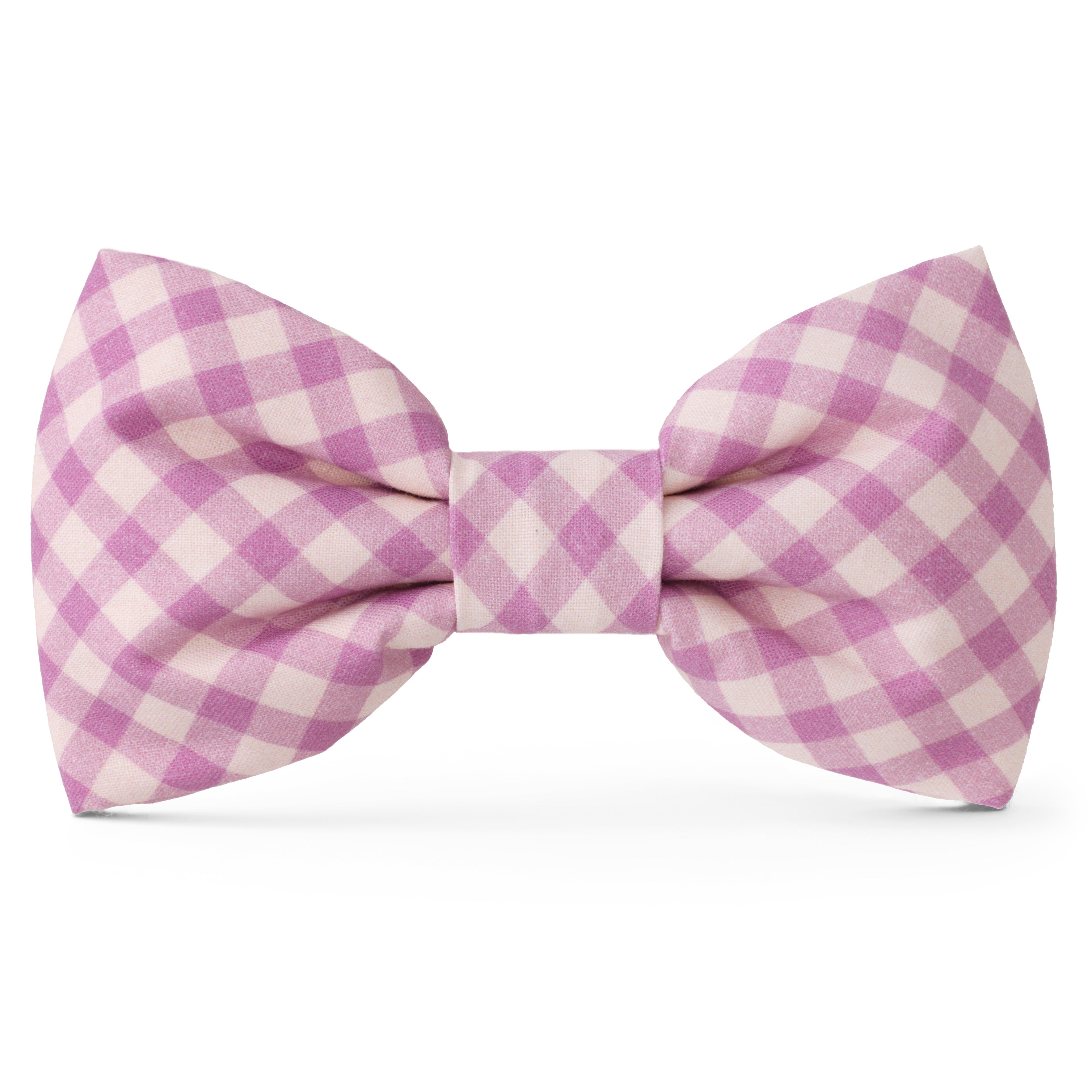 Dog and Cat Bowtie: Thistle Gingham