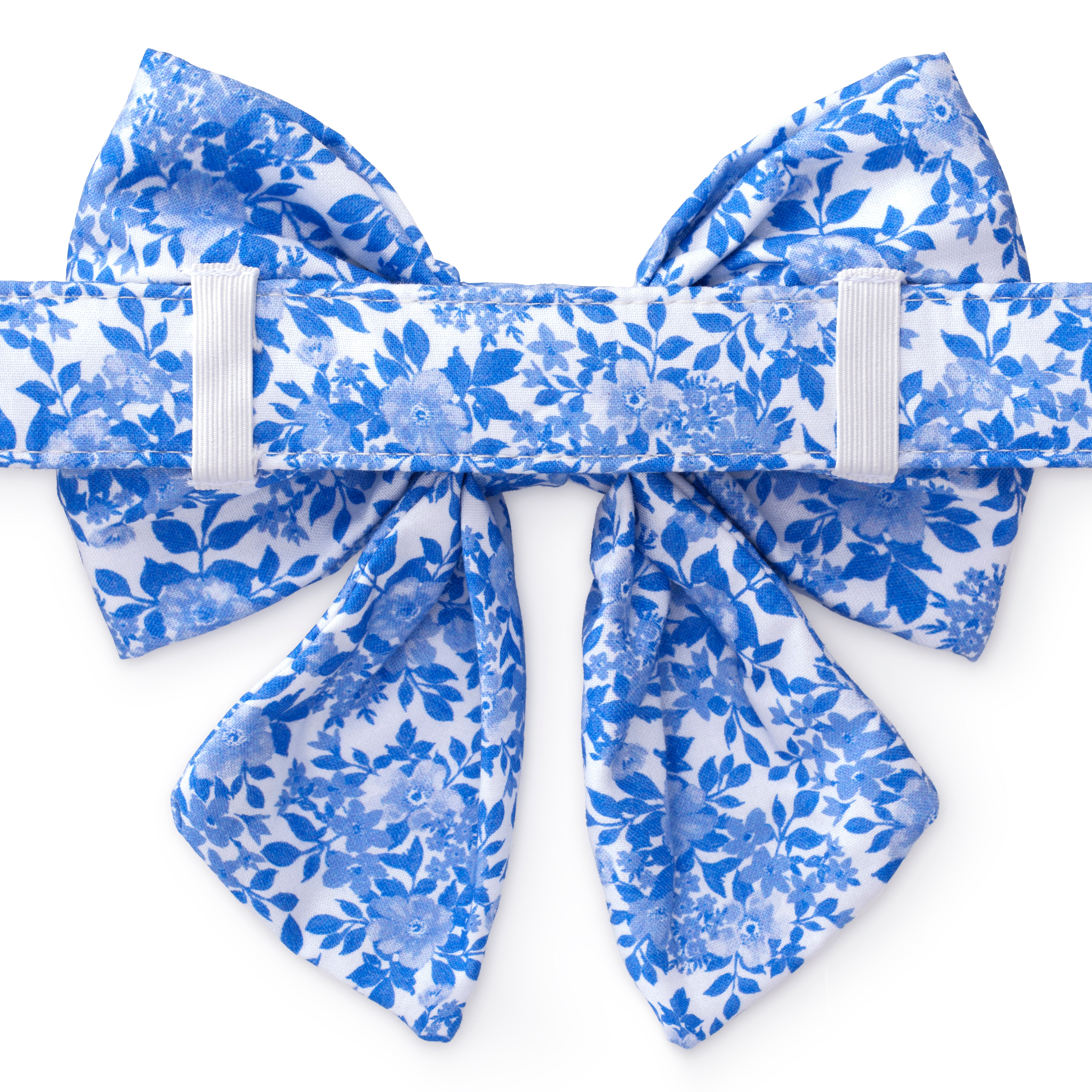 Dog and Cat Lady Bowtie: Blue Roses