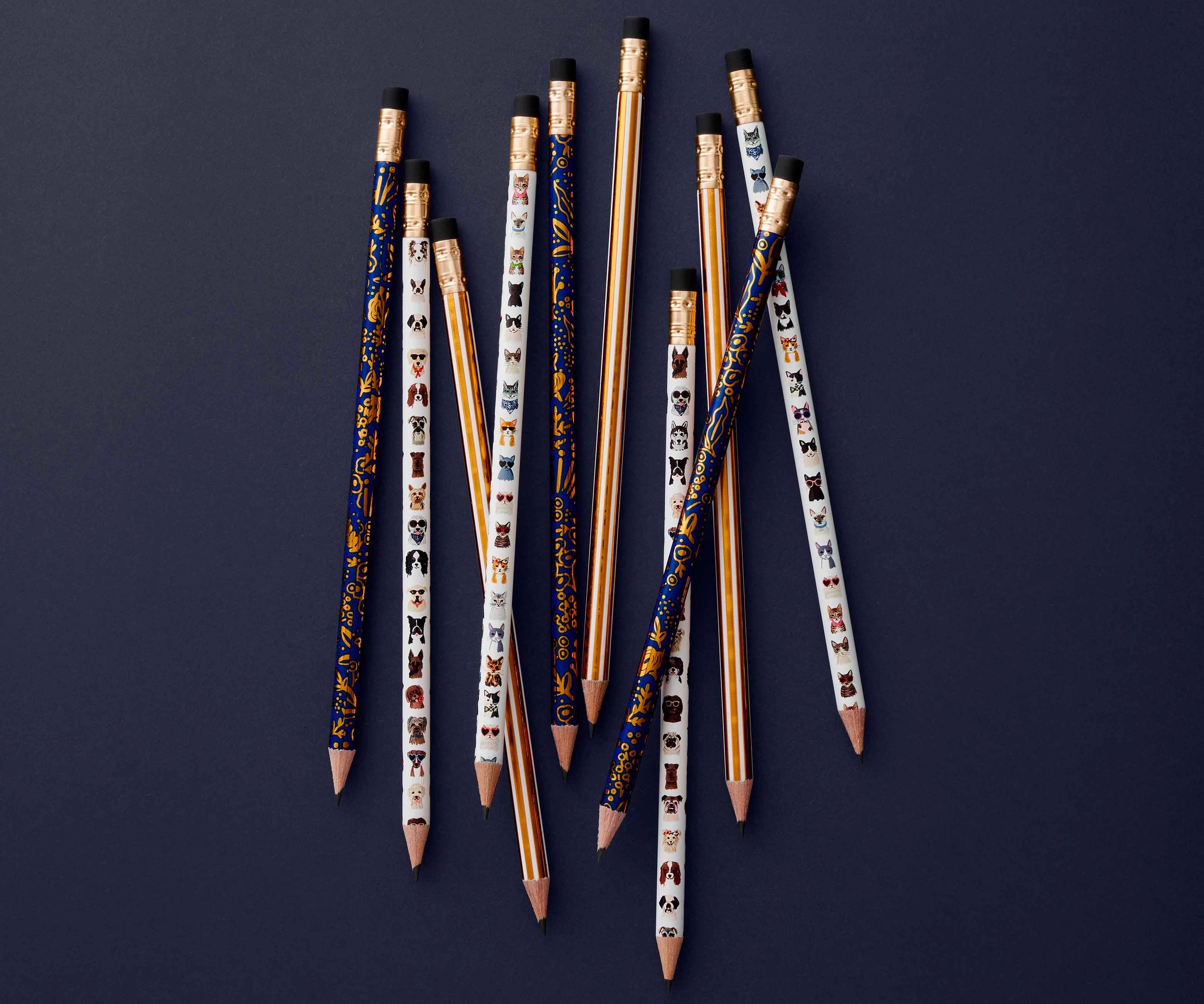 Rifle Paper Co Writing Pencils: Cats and Dogs