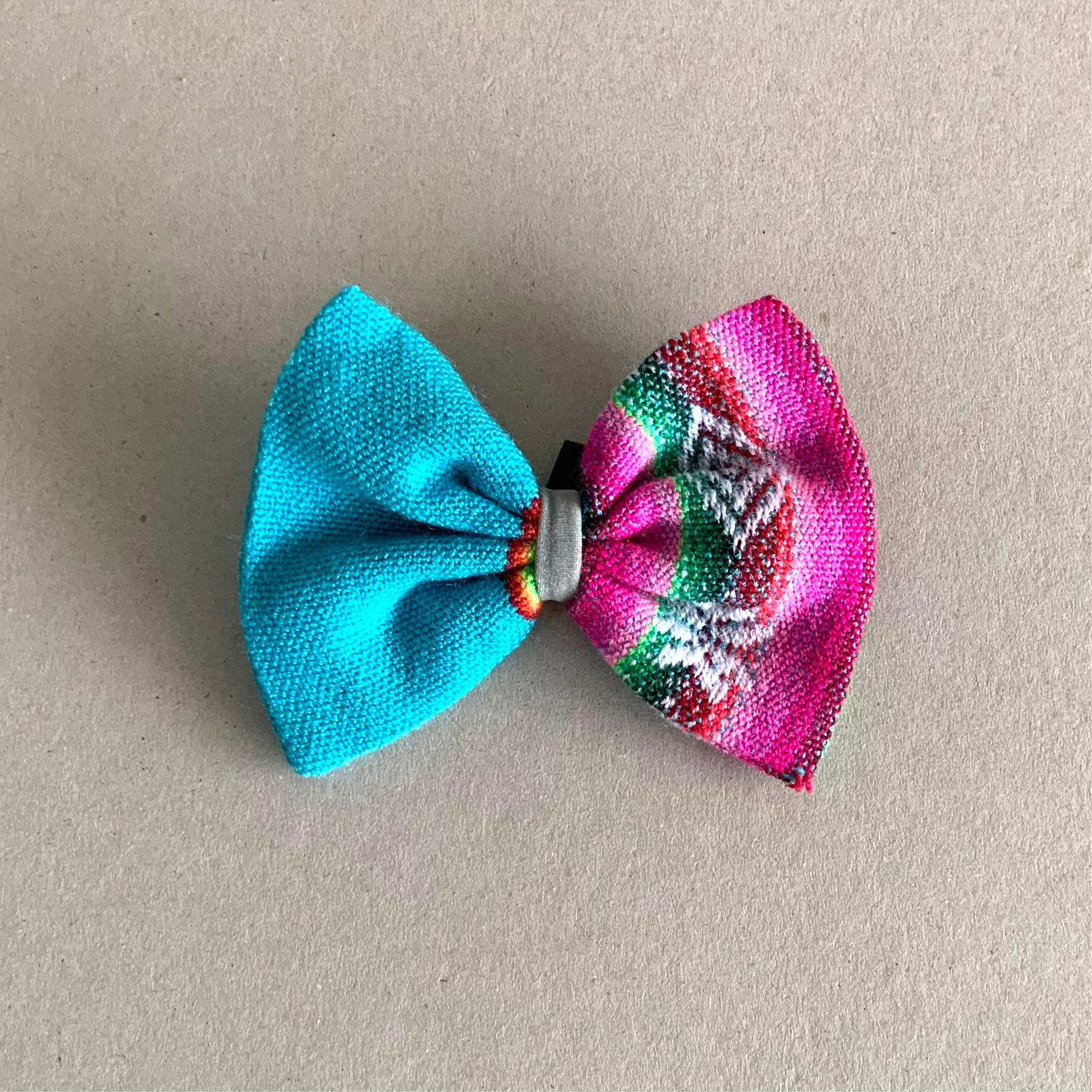 Hiro+Wolf Dog Bow Tie: Inca Blue