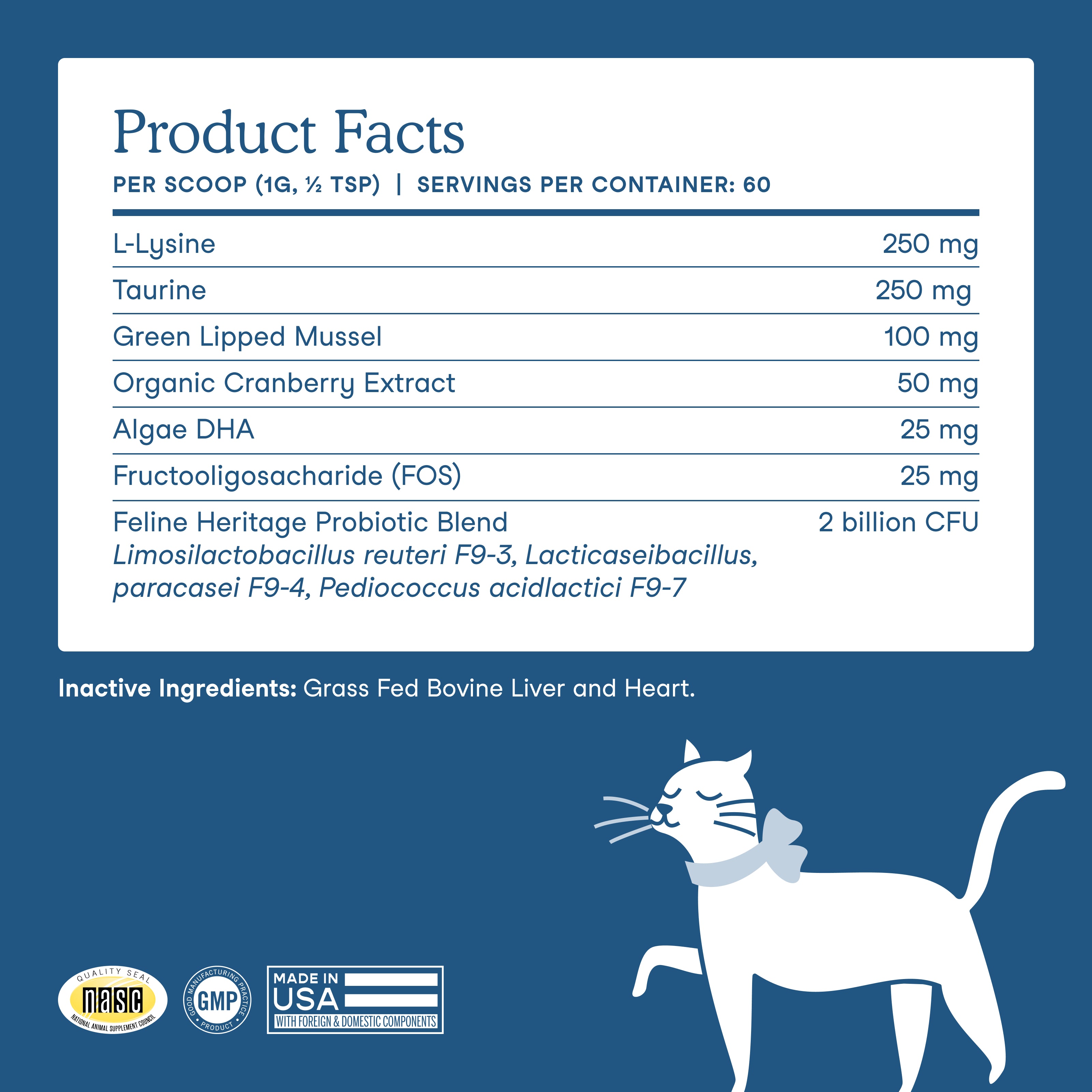 Fera Pet Organics Cat Wellness Blend: All-in-One Supplement