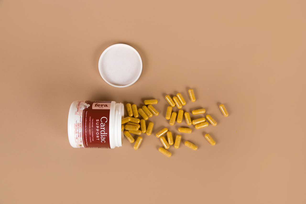 Fera Pet Organics Dog and Cat Supplement, Cardiac Support