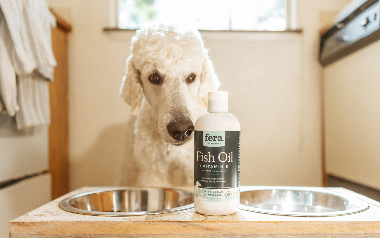 Fera Pet Organics Dog and Cat Supplement, Fish Oil