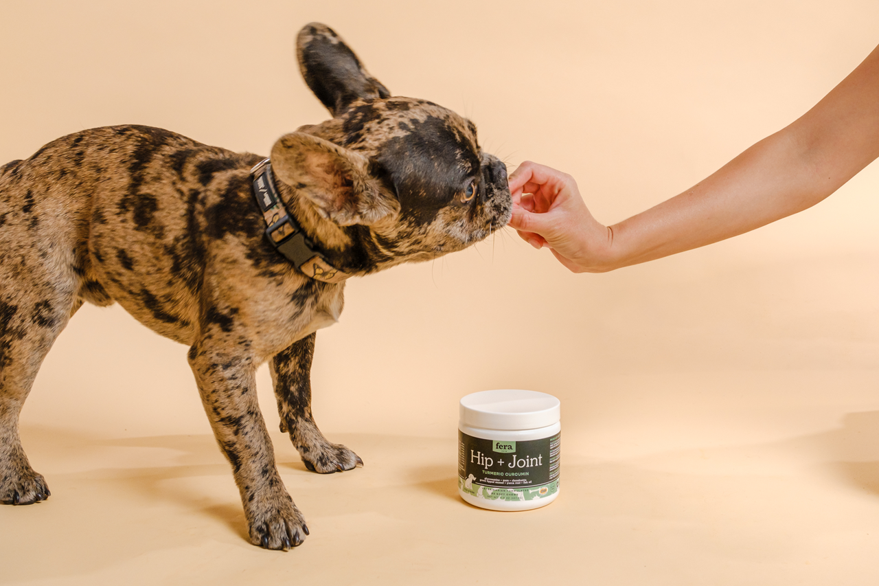 Fera Pet Organics Dog and Cat Supplement, Hip + Joint Support for Dogs