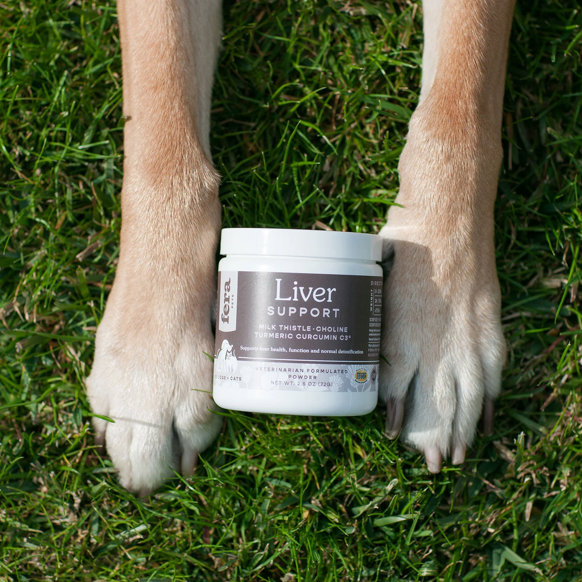 Fera Pet Organics Liver Support | Holistic Detox for Dogs & Cats