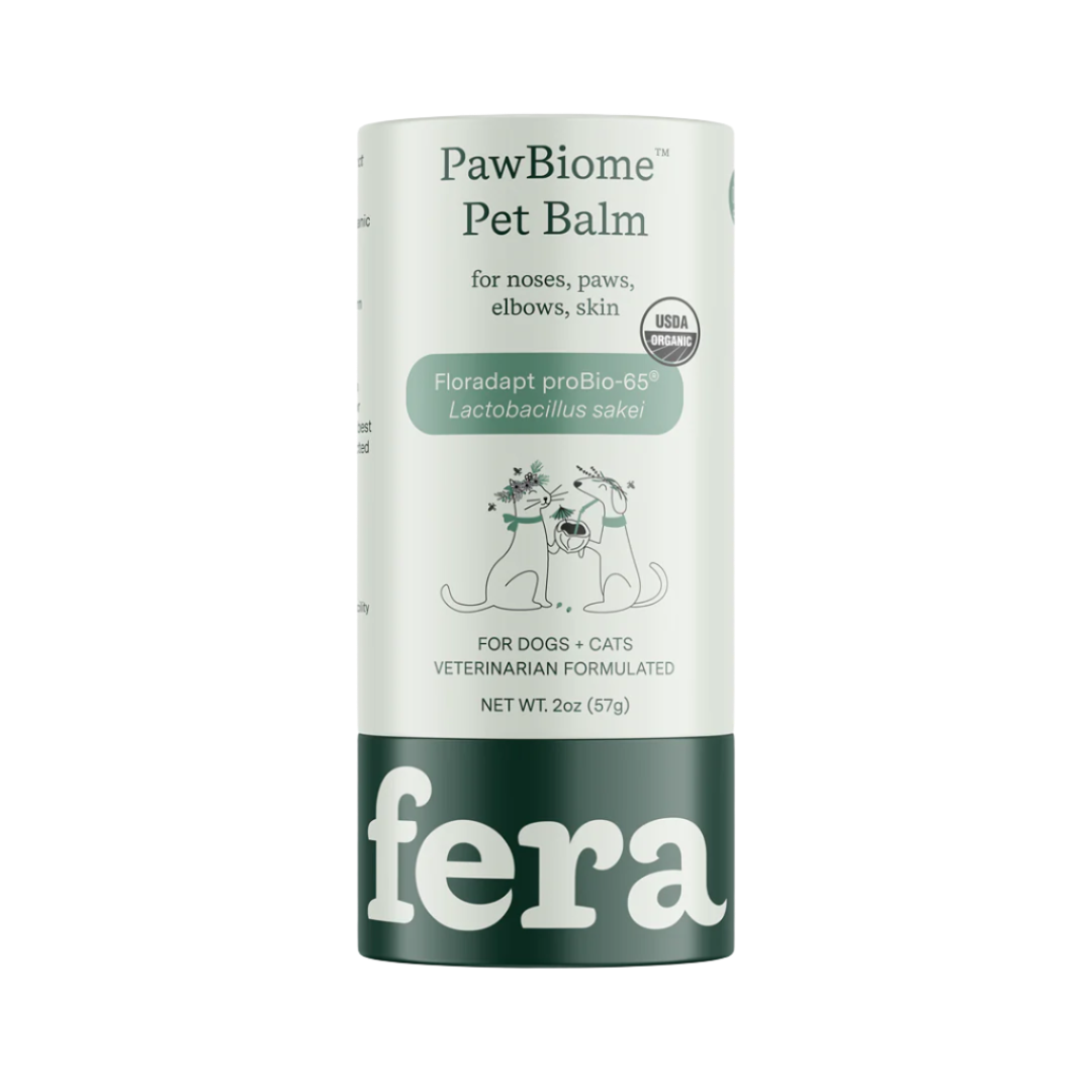 Fera Pet USDA Organic PawBiome® Pet Balm for Cats and Dogs