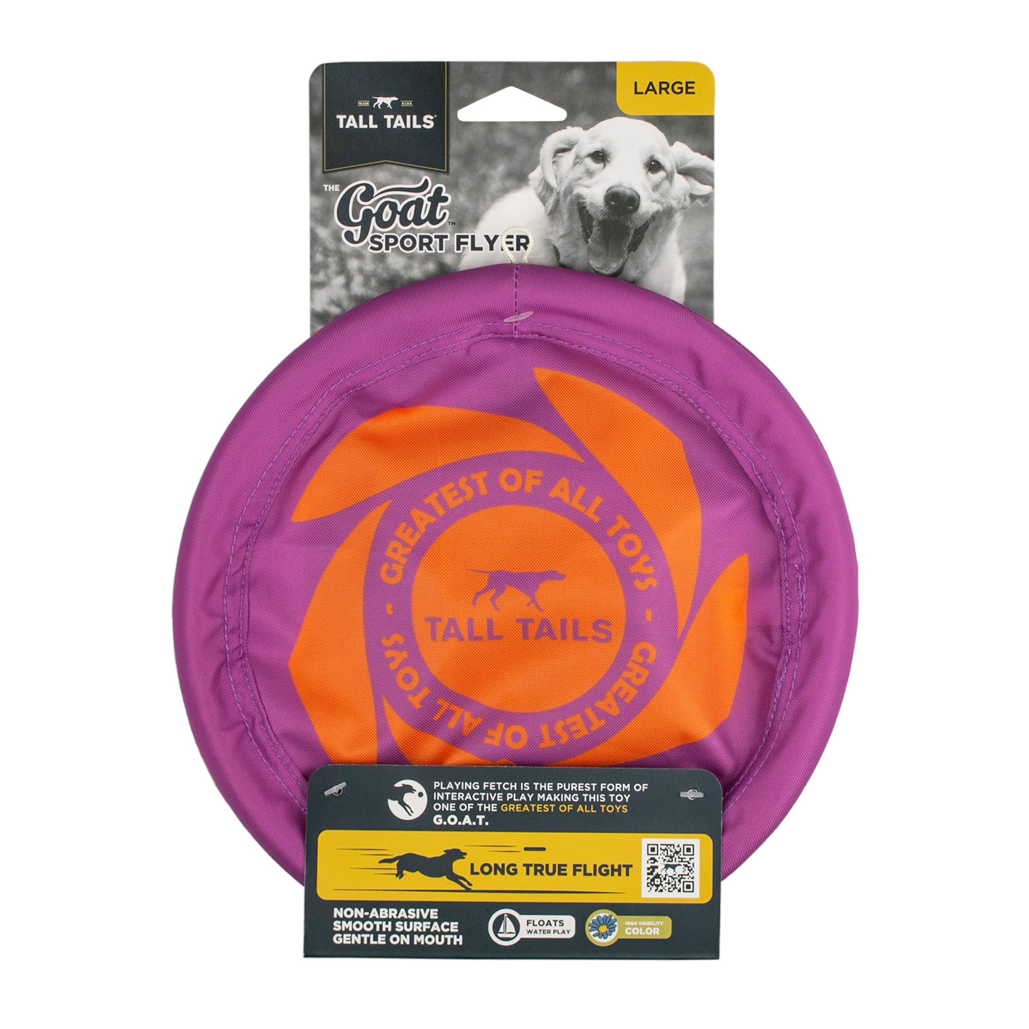 Fetch Dog Toy: Goat Sport Flyer