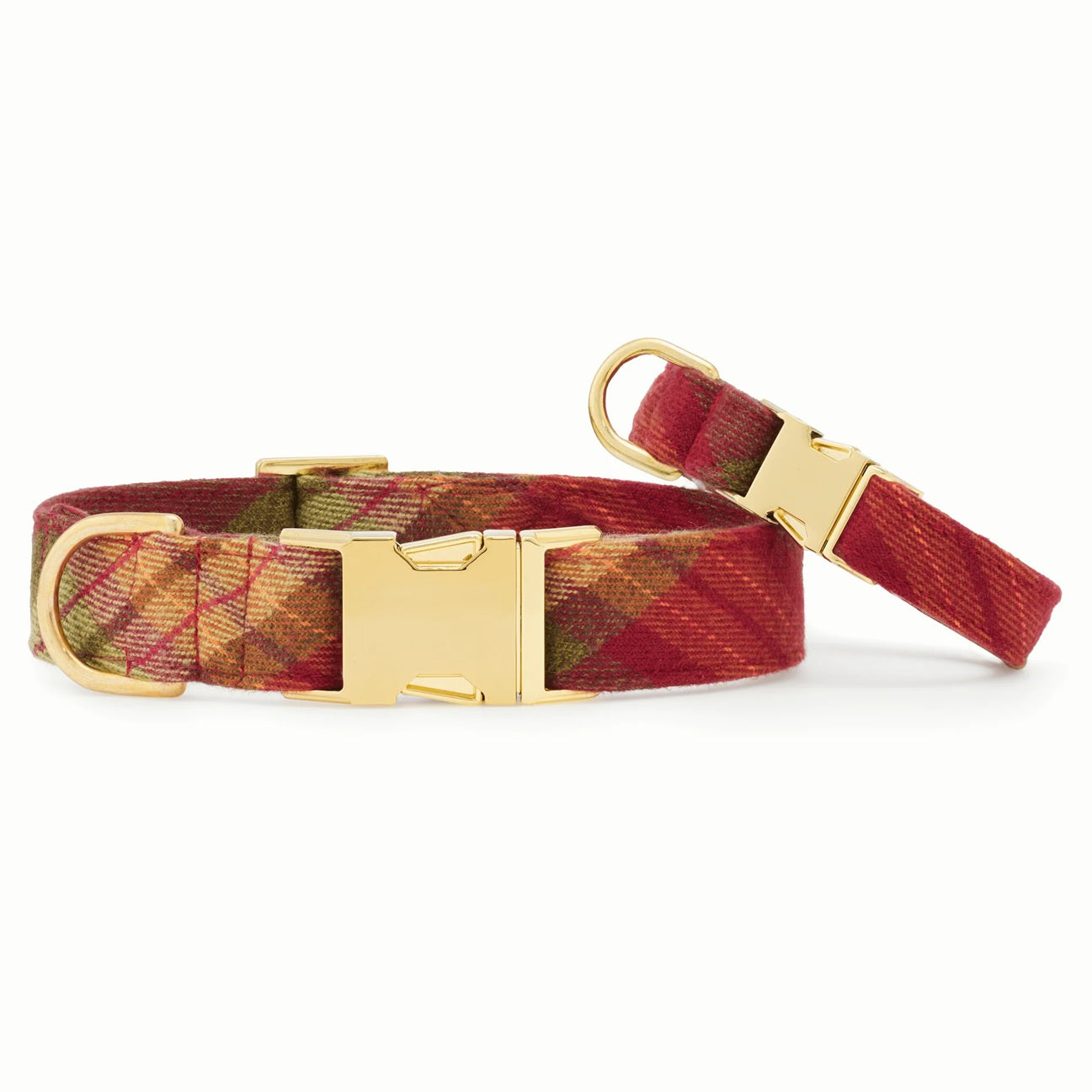 Dog Collar: Orchard Plaid Flannel
