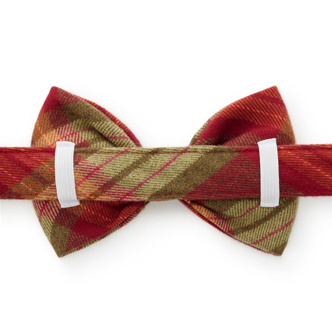 Dog and Cat Bowtie: Orchard Plaid Flannel