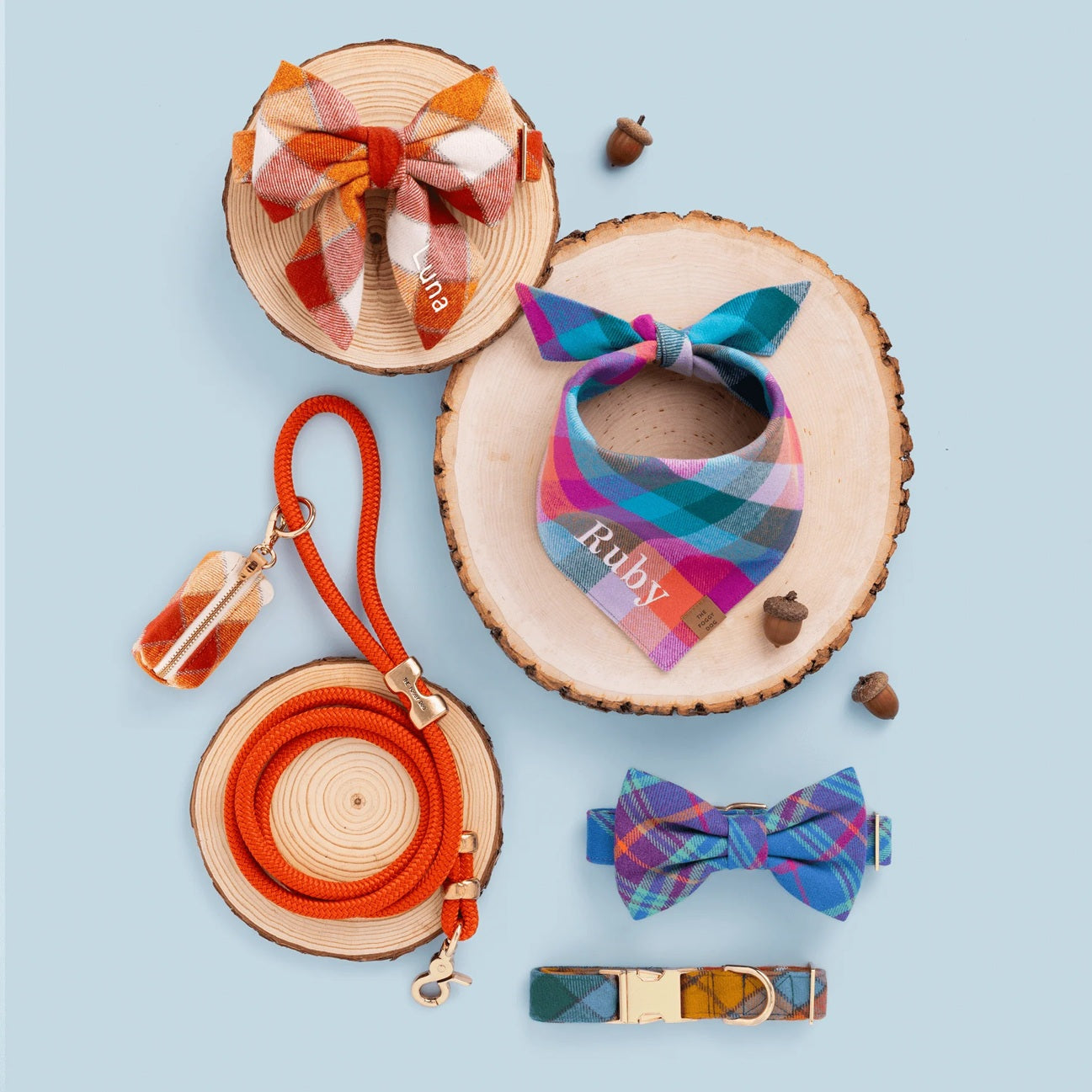 Dog and Cat Bowtie: Piper Plaid Flannel