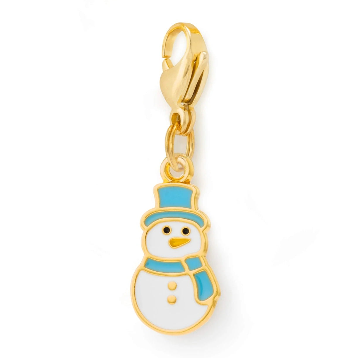 Dog Collar Charm: Snowman