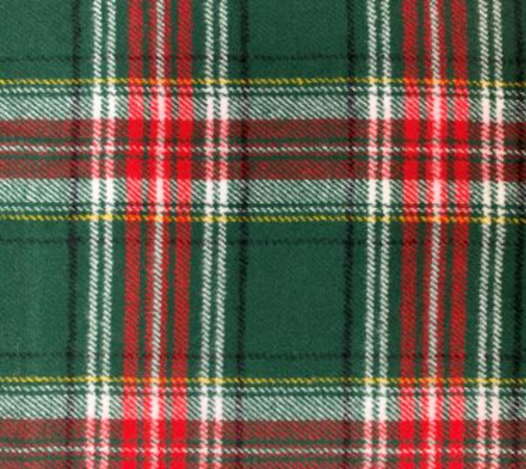 Dog Collar: Holly Jolly Plaid Flannel