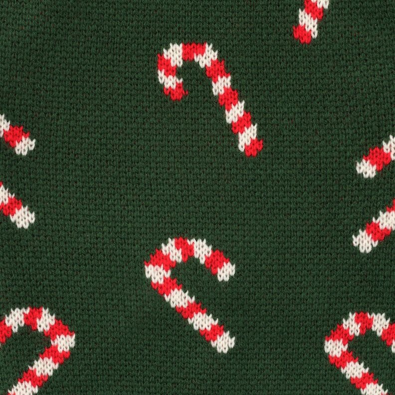 Dog and Cat Knit Bandana: Candy Canes