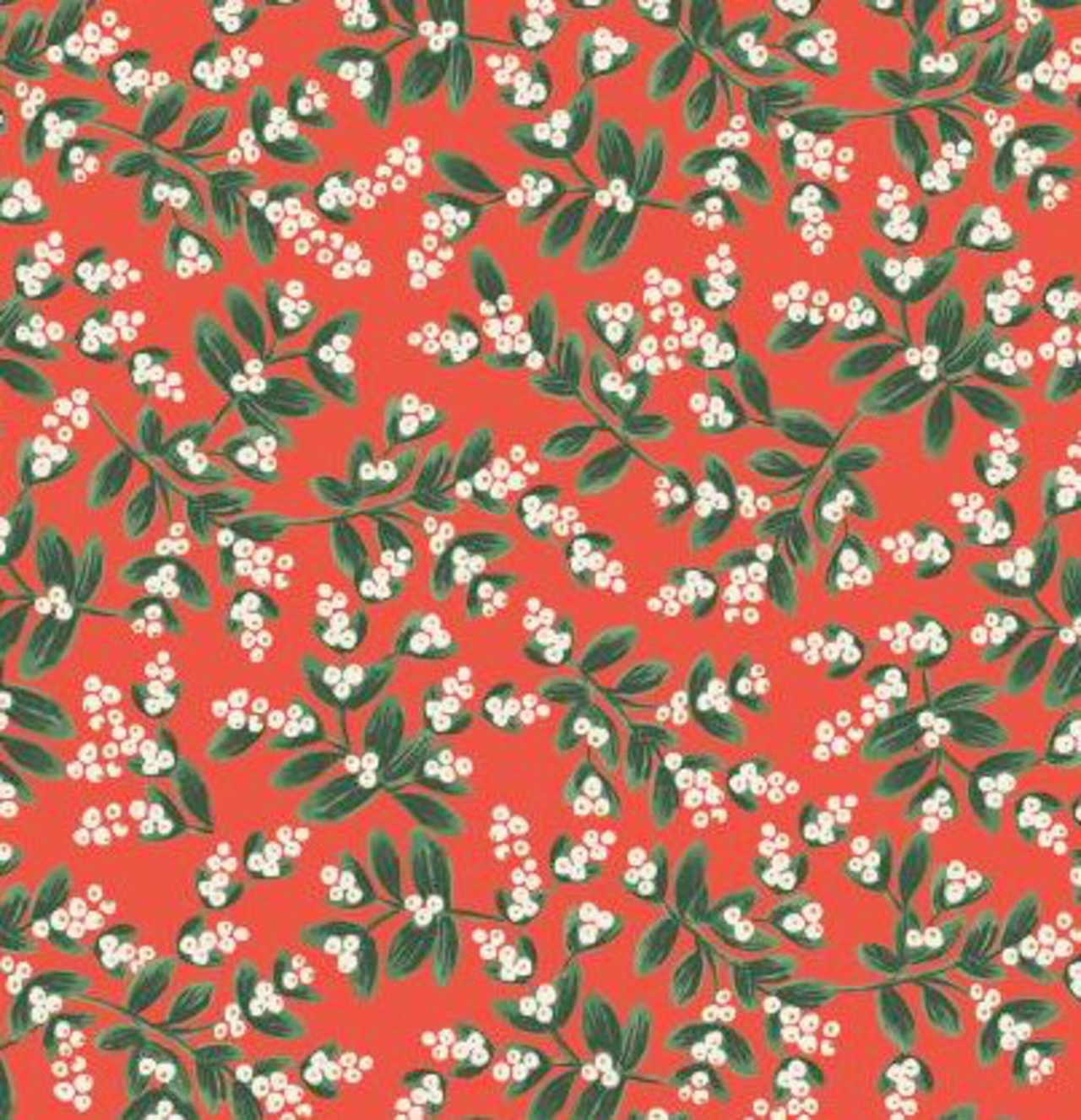Dog Collar: Rifle Paper Co. x TFD Mistletoe