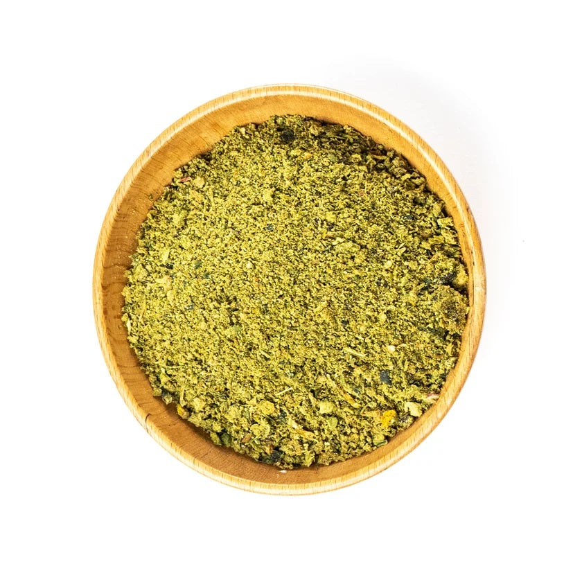 Green Juju Baileys Blend with cleavers for soothing sensitive allergy prone pet skin and inflammation relief