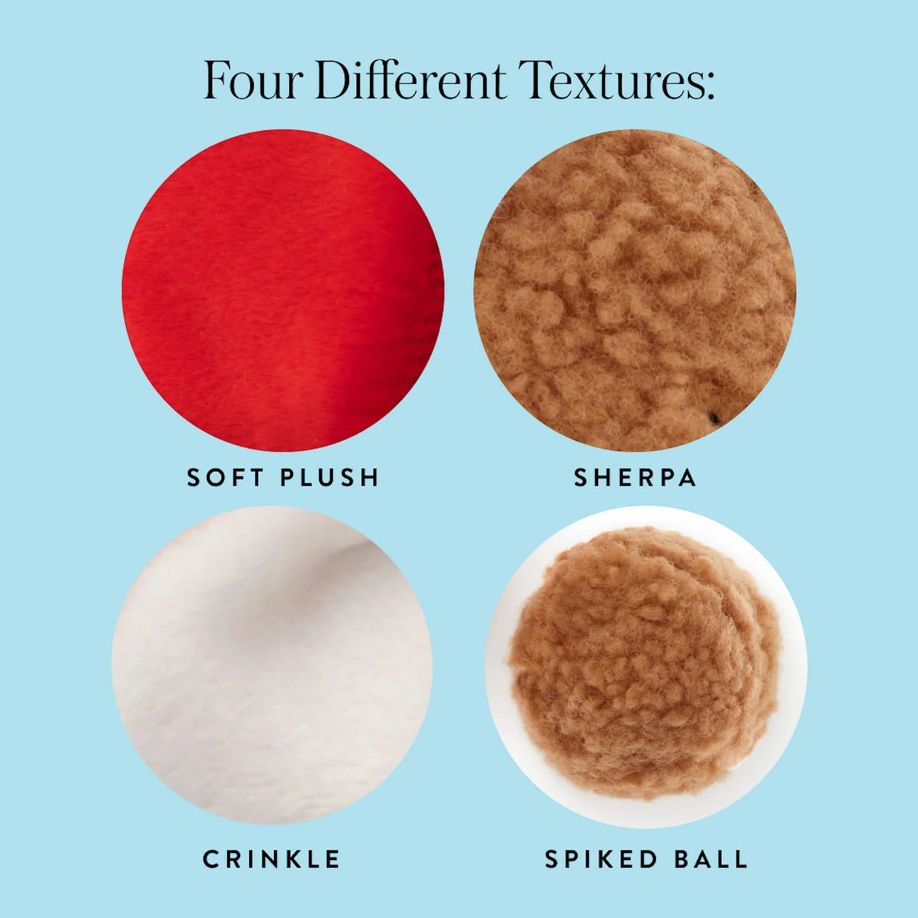 Holiday Squeaky Interactive Plush Dog toys, Santa Teddy Bear 2-in-1 Bounce Toy