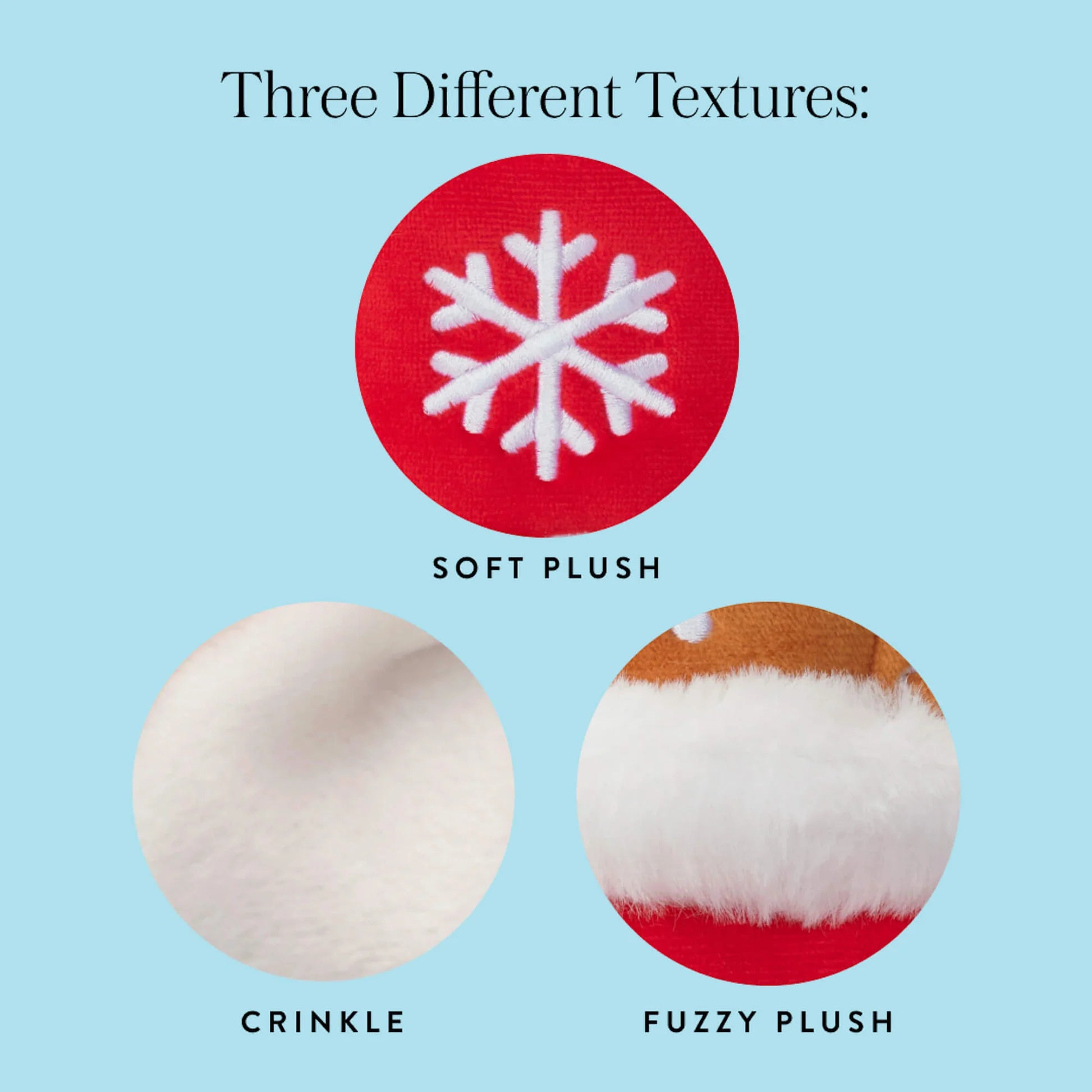 Holiday Squeaky Plush Interactive Snuffle Dog toys, Hot Cocoa