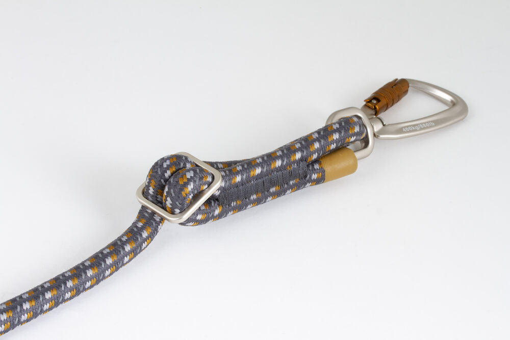 Hurtta Dog Leash: Adjustable Rope Eco, Hedge