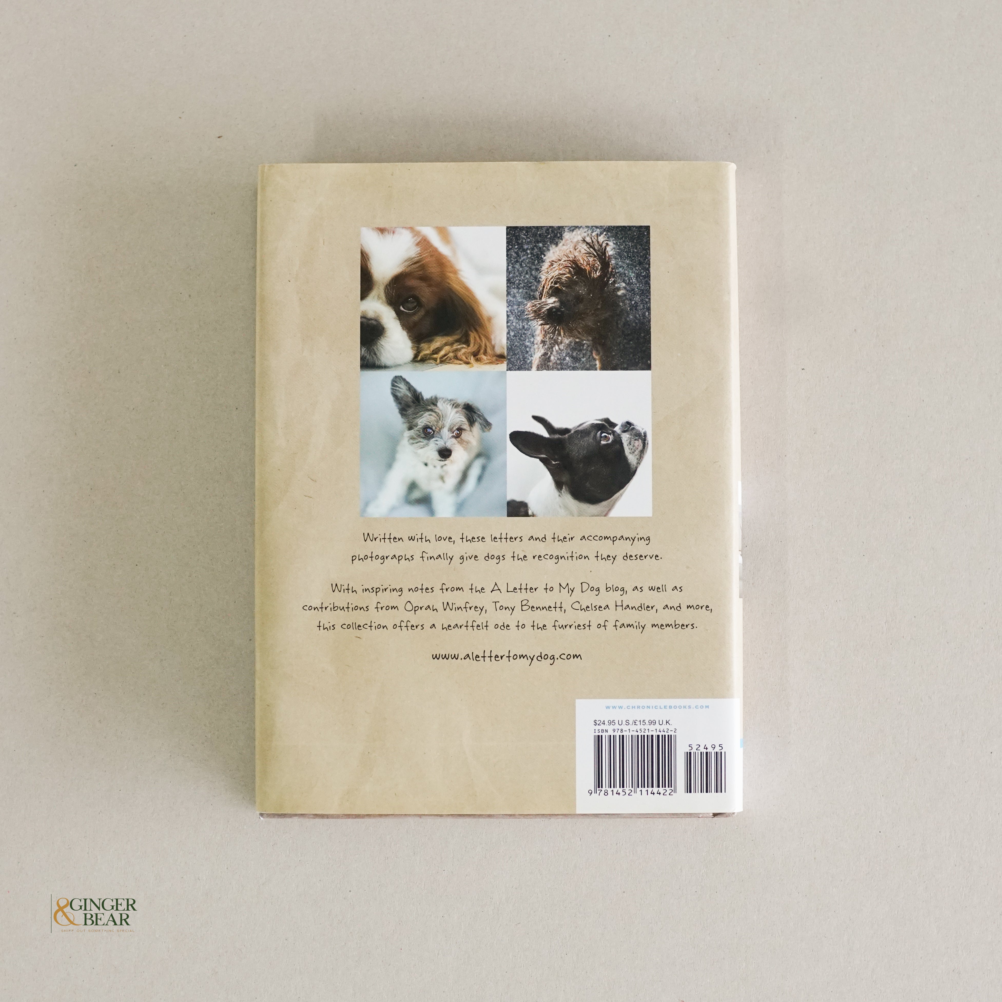 Book: A Letter to My Dog — Notes to Our Best Friends (Hardcover, 2012)