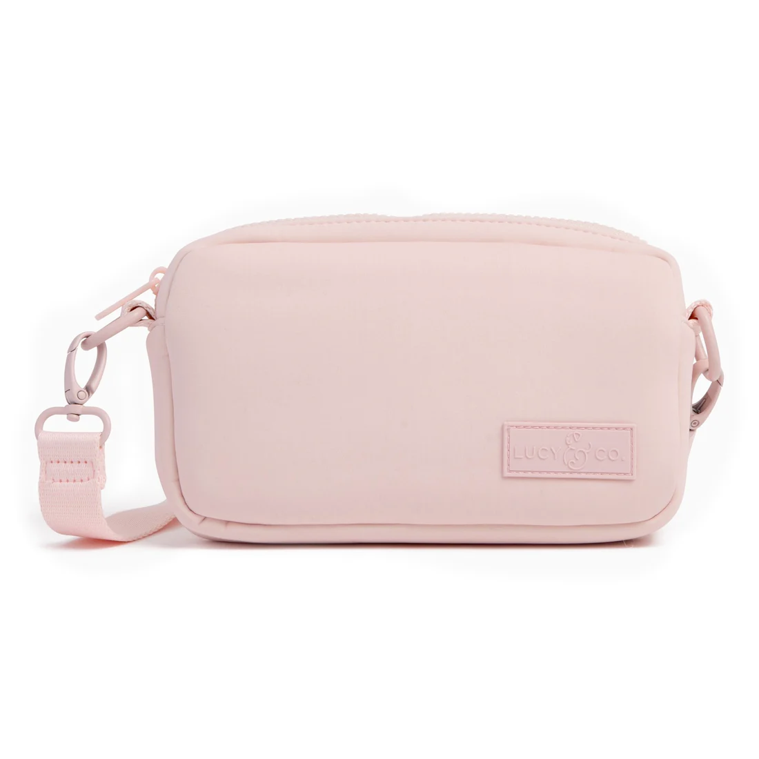 Lucy&Co Crossbody Treat Bag: Rosewater