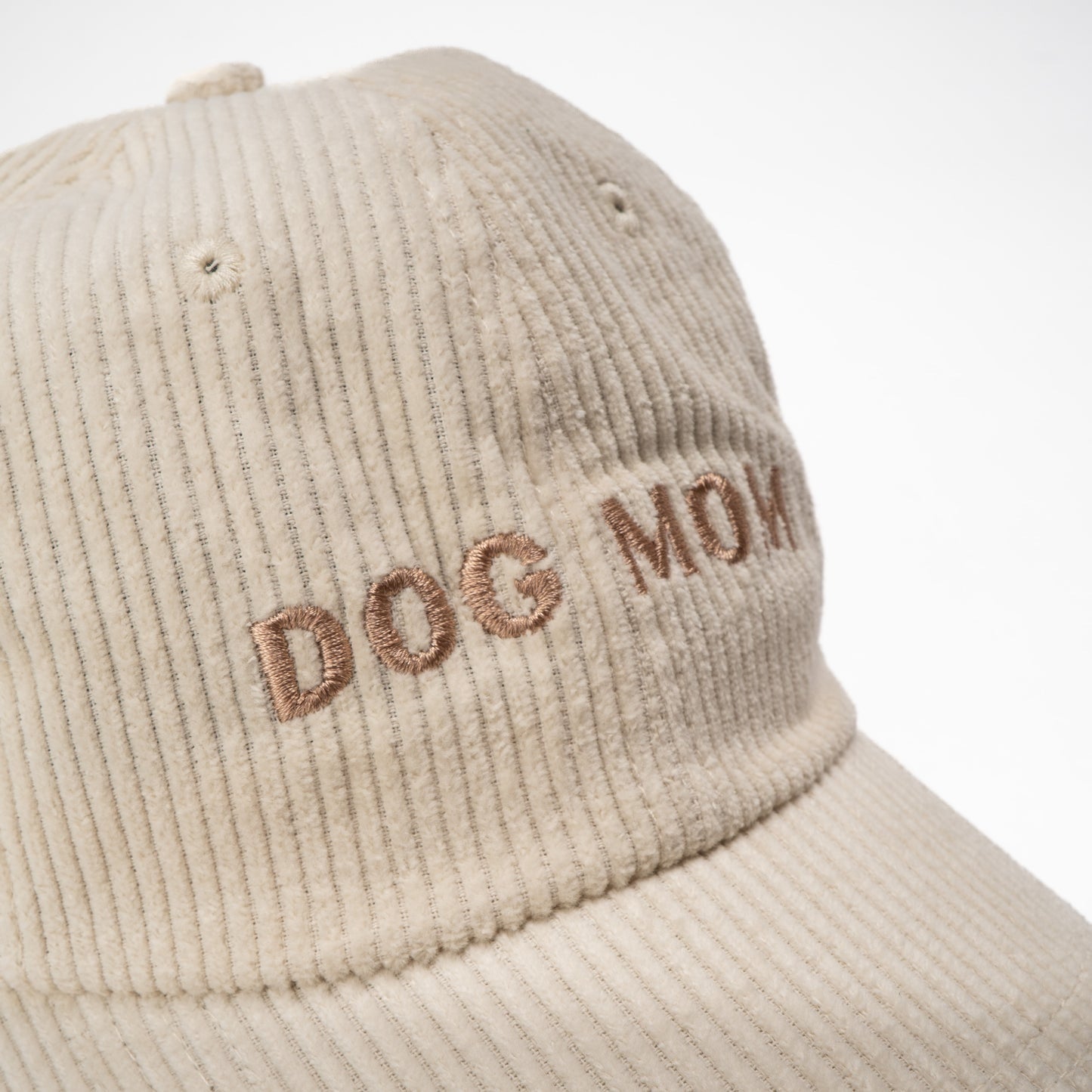 Lucy&Co Hat for Human: Dog Mom Hat in Corduroy