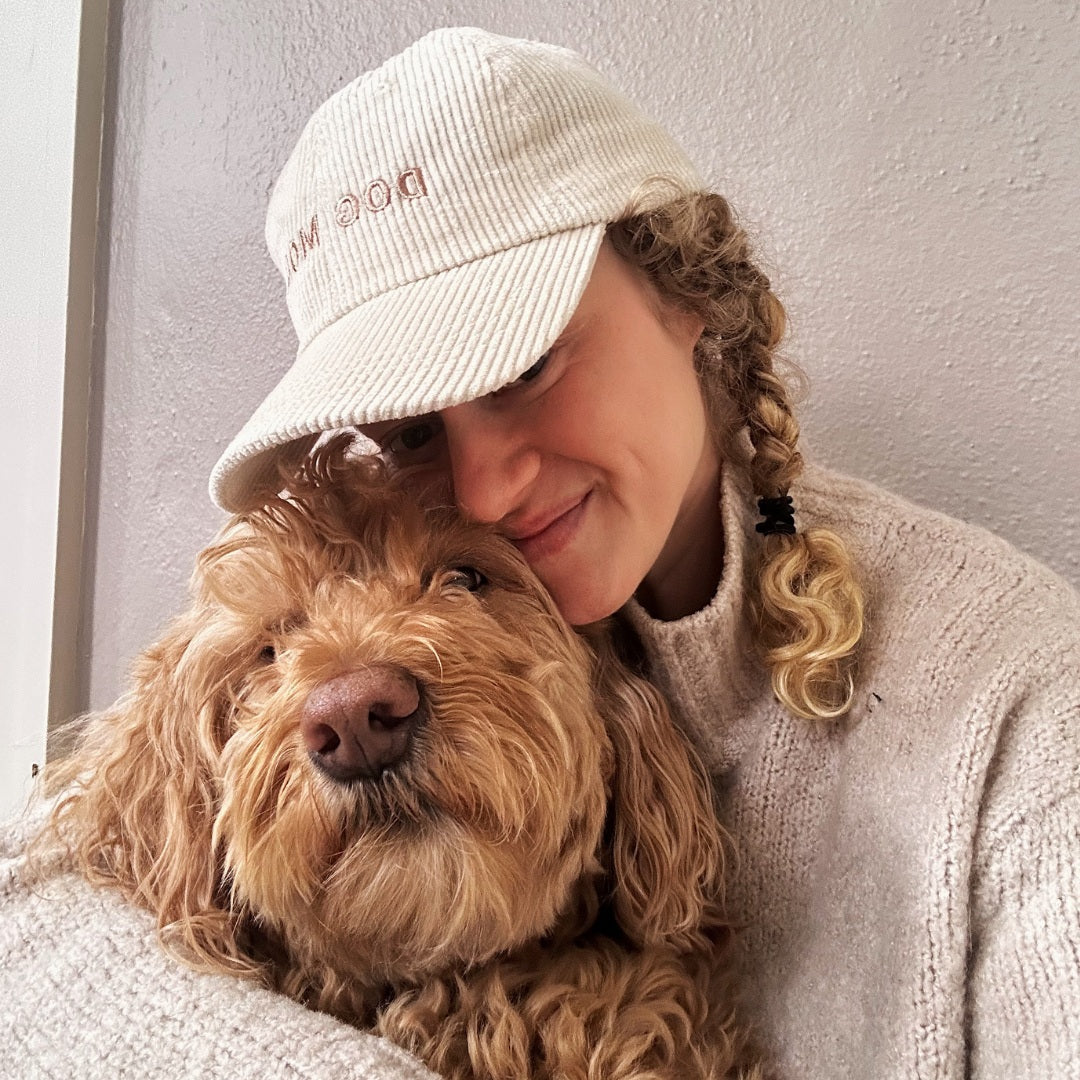 Lucy&Co Hat for Human: Dog Mom Hat in Corduroy