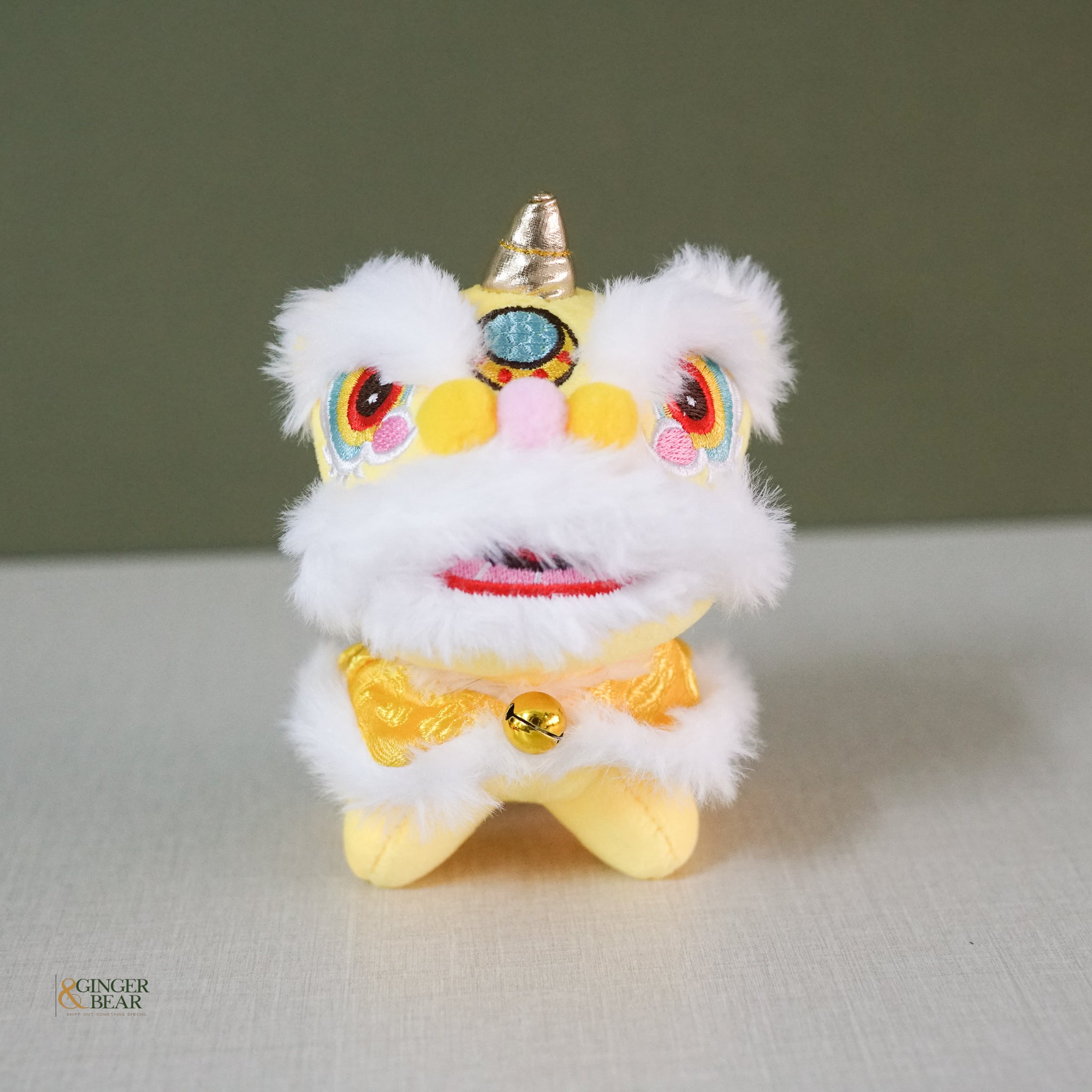 Lunar New Year Bag Plush Accessory, Awakened Lion