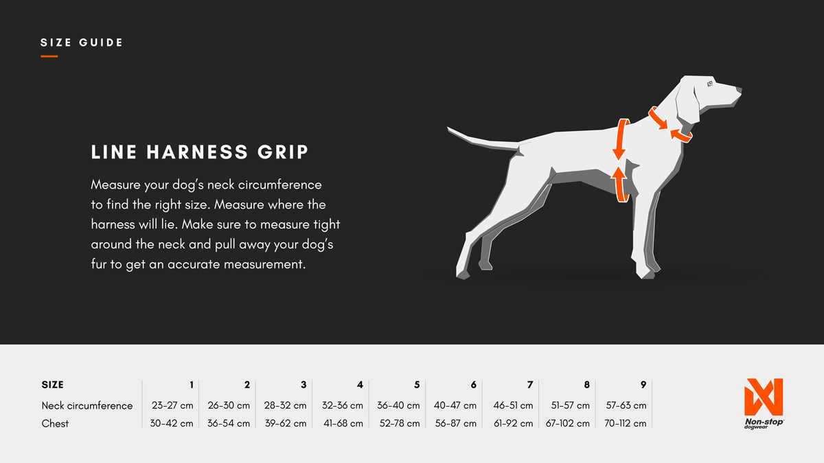 Non-Stop Dog Wear: Line Harness Grip