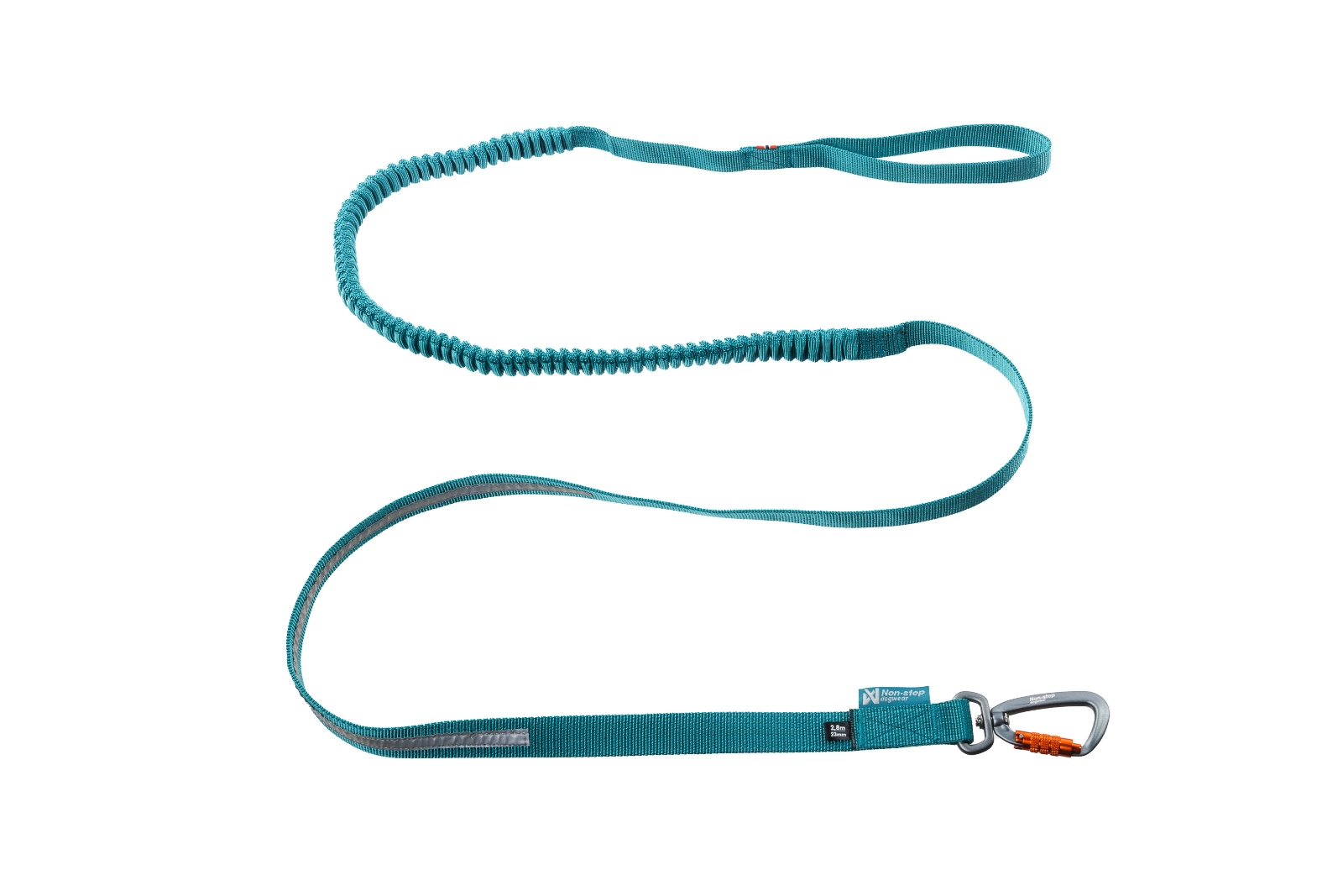 Non-Stop Dog Wear: Touring Bungee Dog Leash - Teal