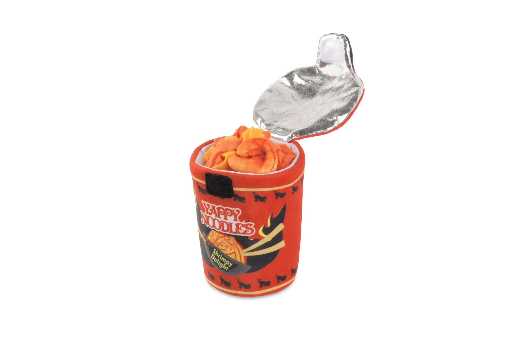 P.L.A.Y. The International Classic Squeaky Plush Dog Toy, Slurp it Up