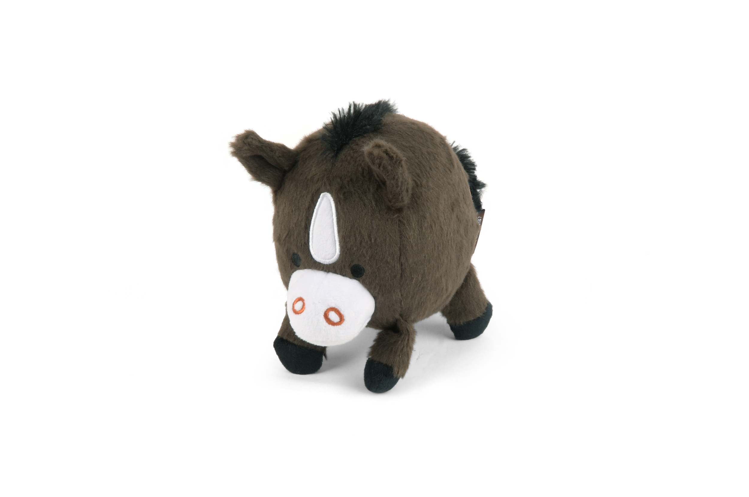 P.L.A.Y. Barnyard Buddies Squeaky Plush Dog Toy, Harley the Horse