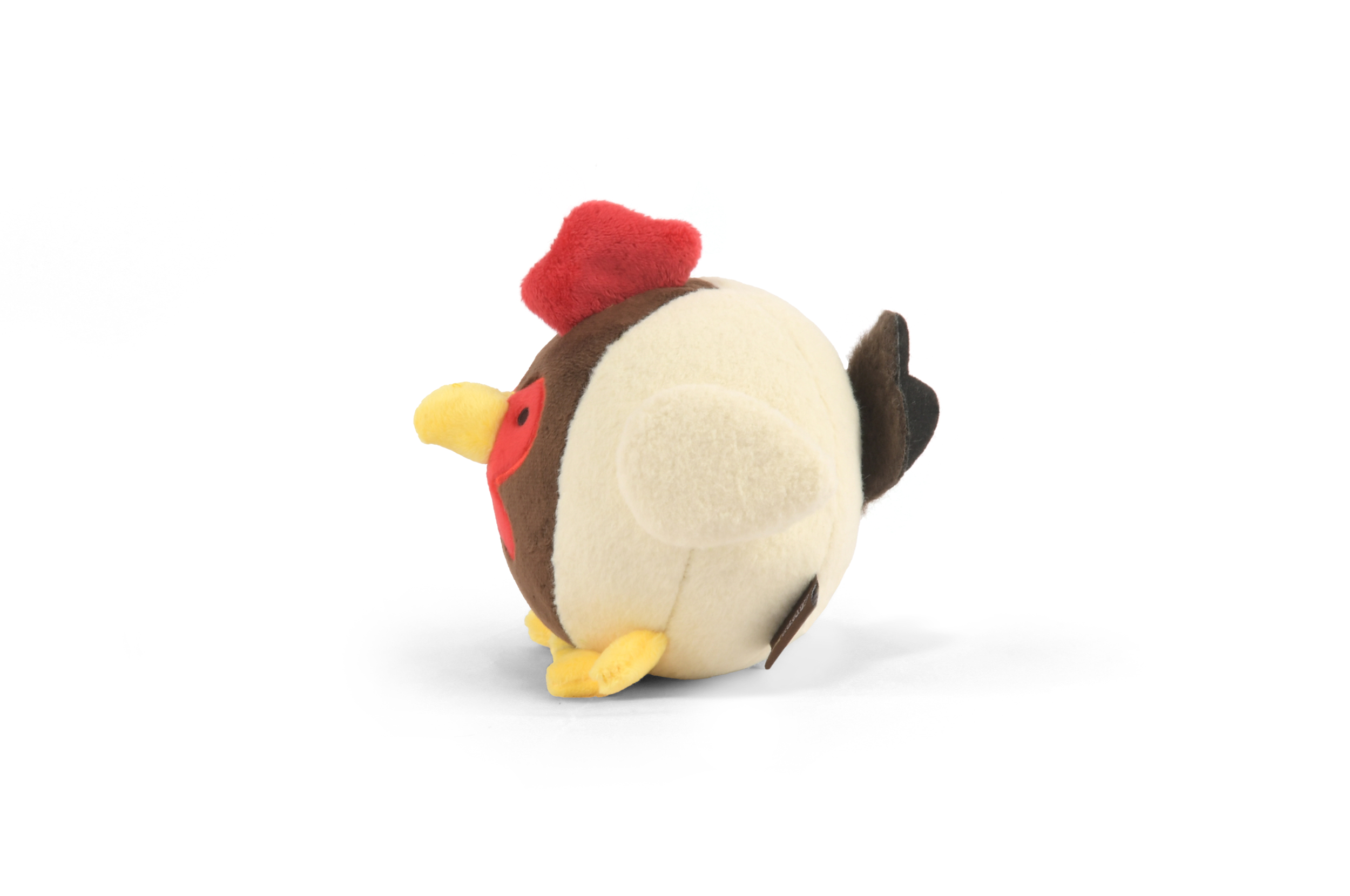 P.L.A.Y. Barnyard Buddies Squeaky Plush Dog Toy, Ryan the Rooster