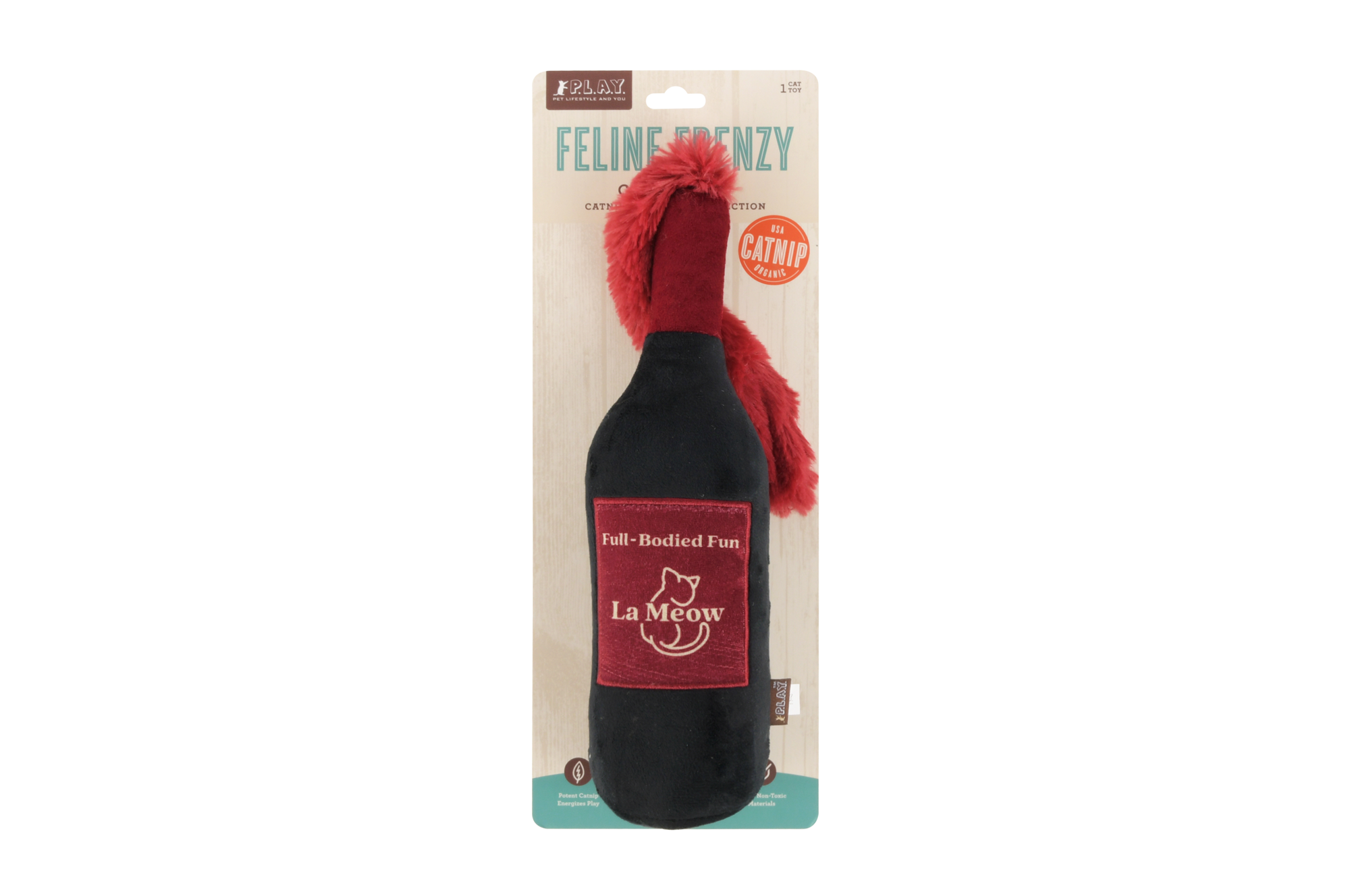 P.L.A.Y. Feline Frenzy, Catnip Kicker Toy set: Sauv Kicker