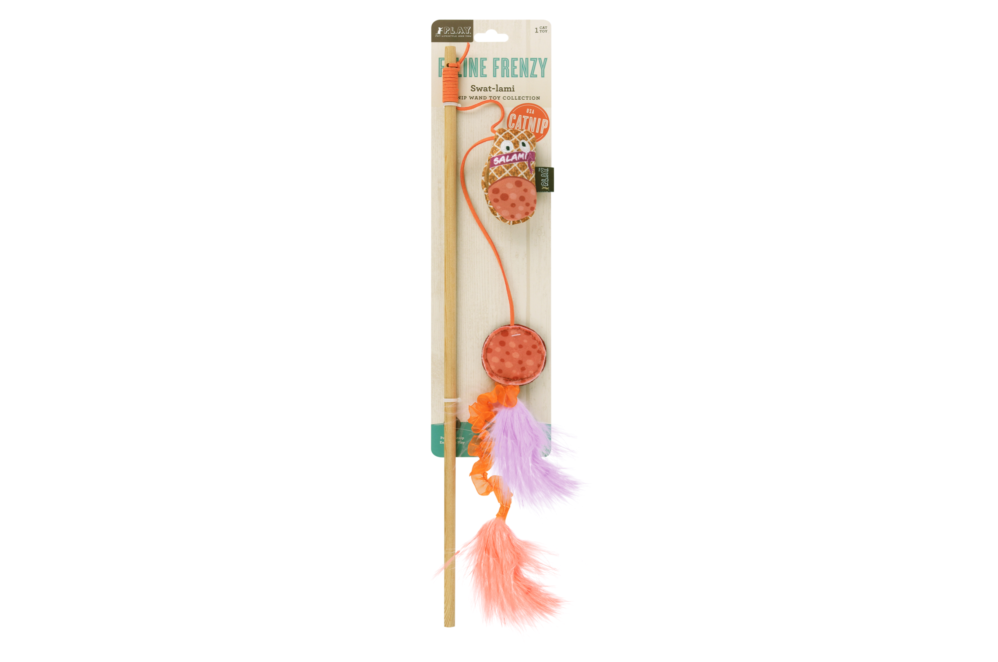 P.L.A.Y. Feline Frenzy, Wand Cat Toy: Swatlami