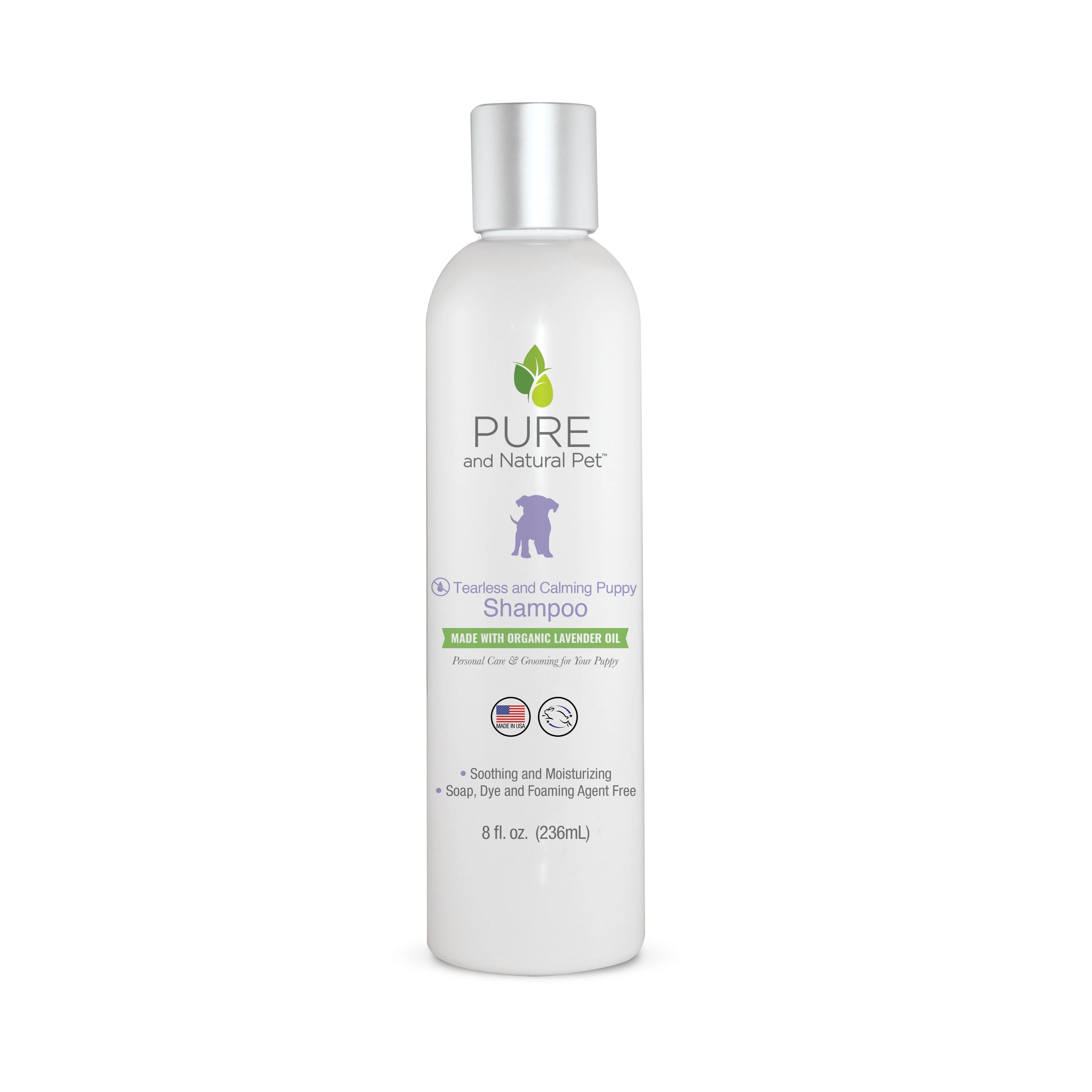 Pure and Natural Puppy Shampoo: Tearless and Calming