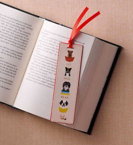 Rifle Paper Co Studious Dogs Bookmark | Perfect Gift for Readers